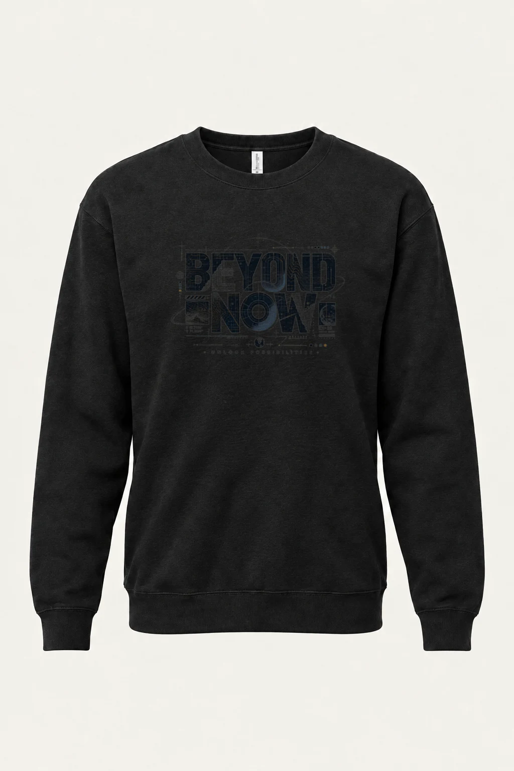 "Beyond Now Archive" Unisex Sponge Fleece Crewneck Sweatshirt | Bella + Canvas 3901