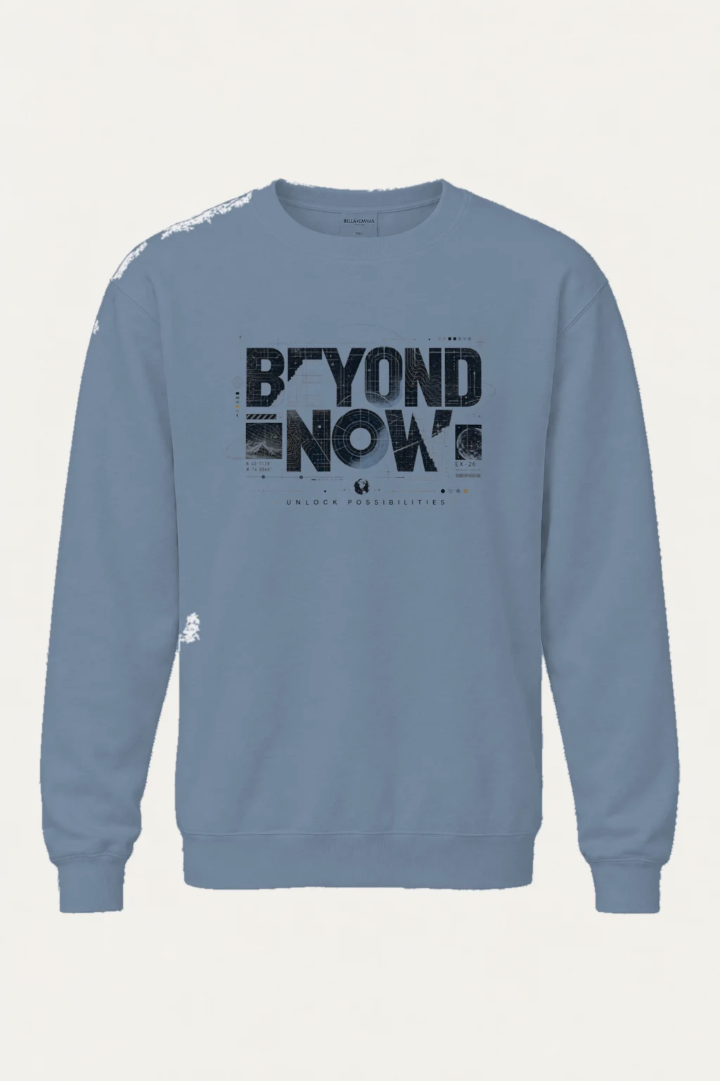 "Beyond Now Archive" Unisex Sponge Fleece Crewneck Sweatshirt | Bella + Canvas 3901