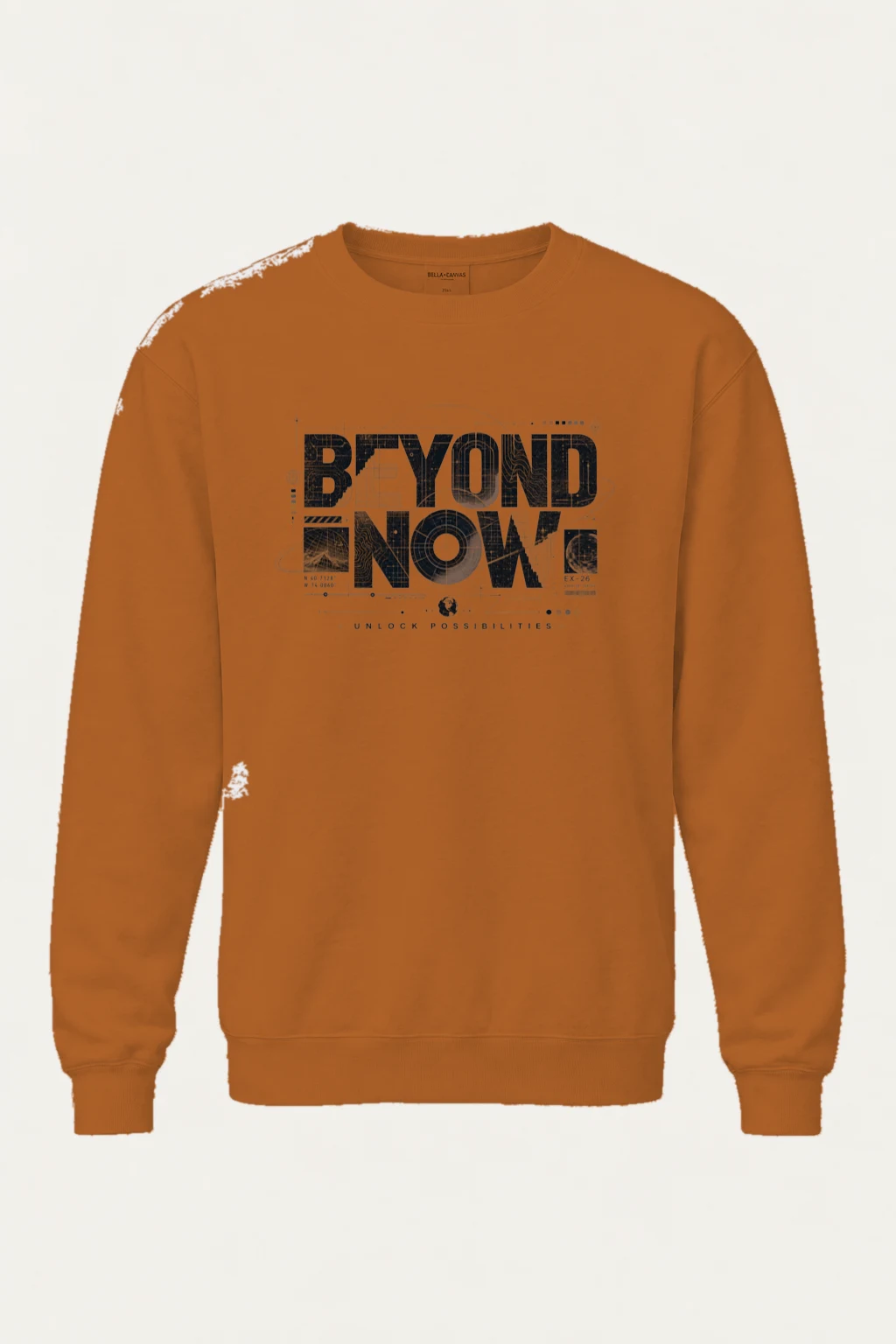 "Beyond Now Archive" Unisex Sponge Fleece Crewneck Sweatshirt | Bella + Canvas 3901