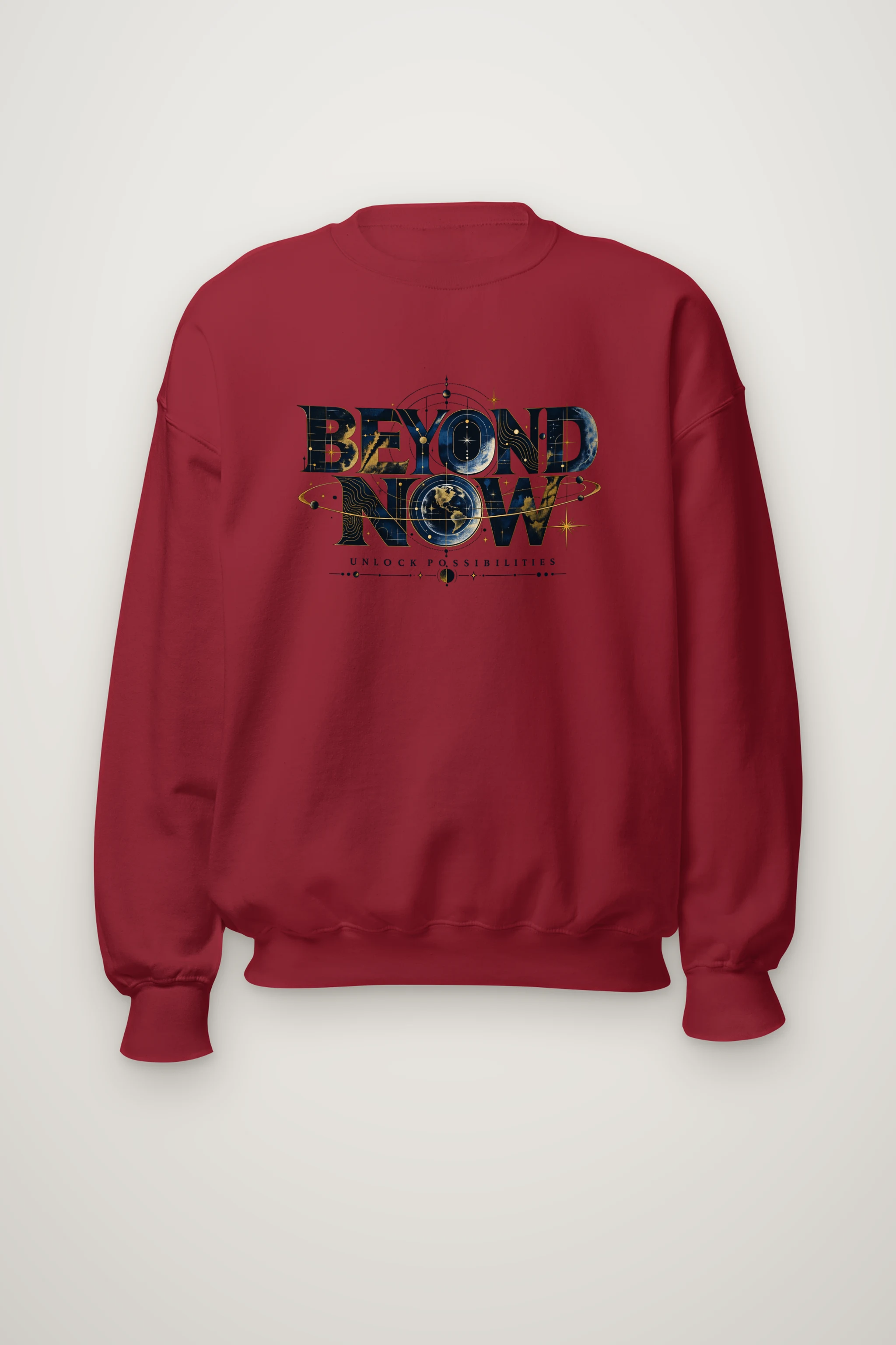 "Beyond Now" Heavy Blend Unisex Crewneck Sweatshirt