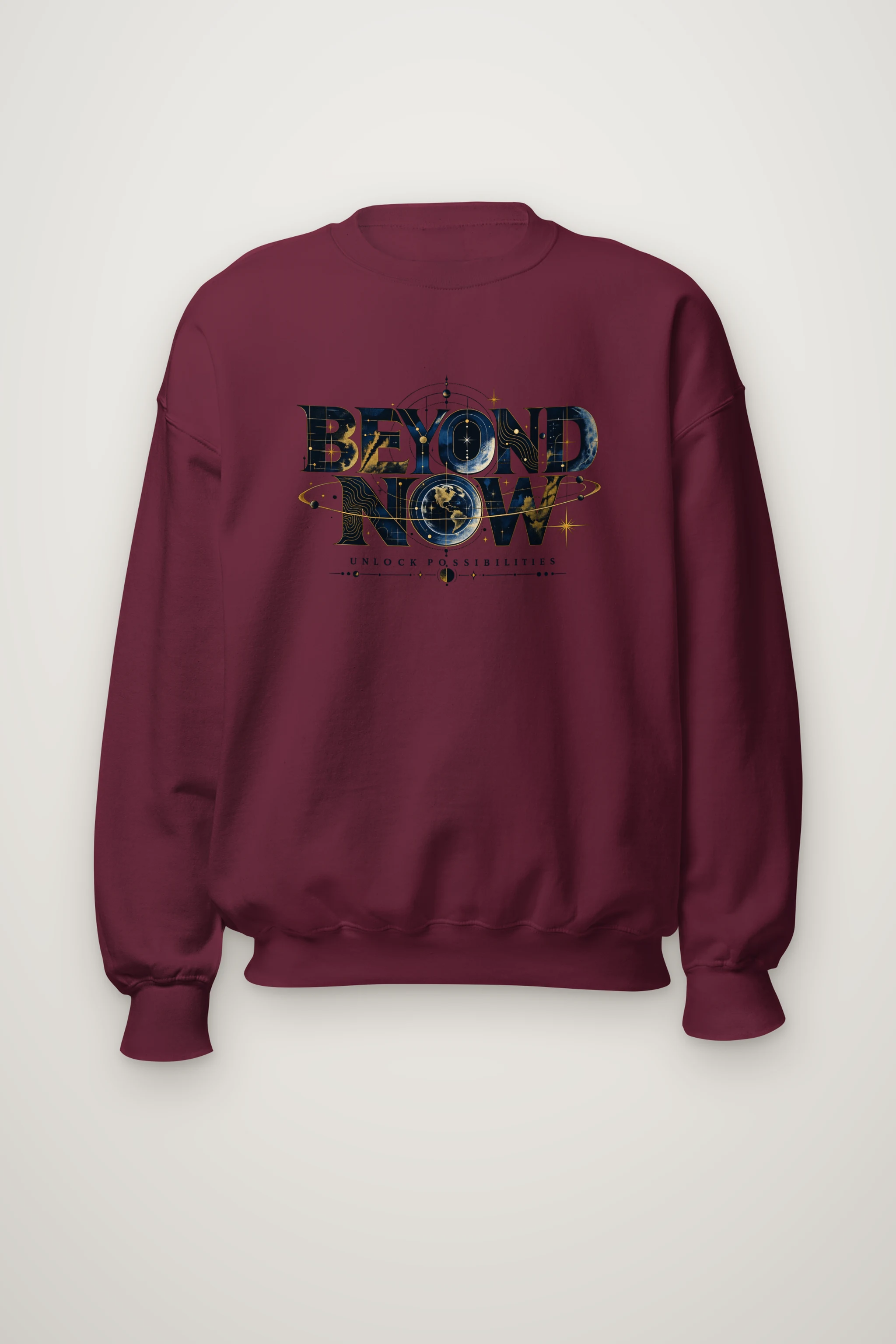"Beyond Now" Heavy Blend Unisex Crewneck Sweatshirt