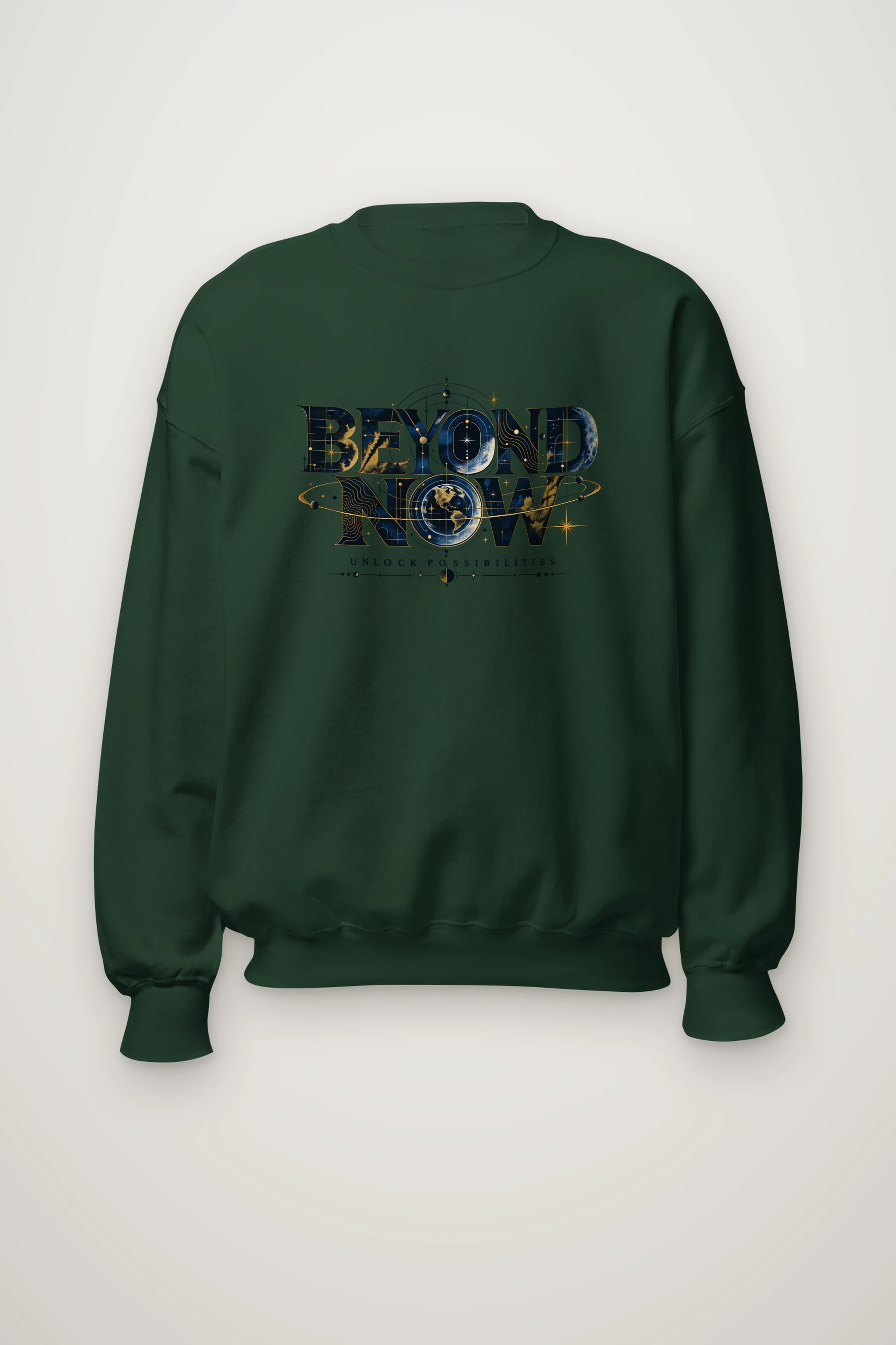 "Beyond Now" Heavy Blend Unisex Crewneck Sweatshirt