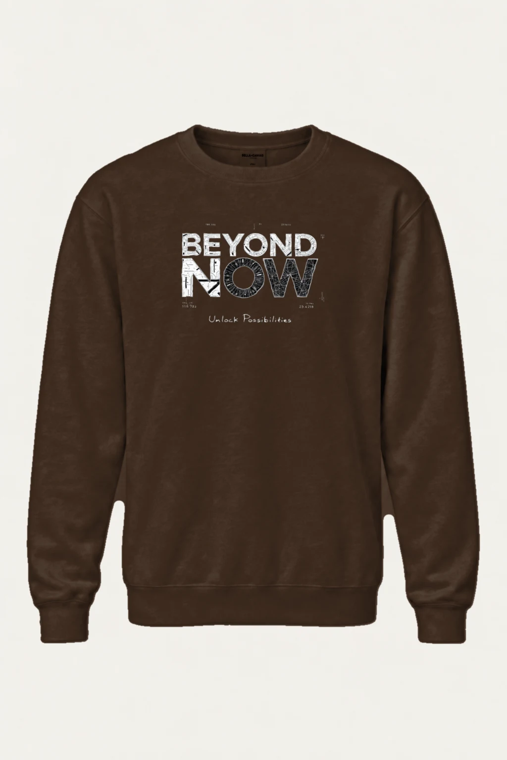 "Beyond Now" Heavy Blend Unisex Crewneck Sweatshirt | Gildan 18000