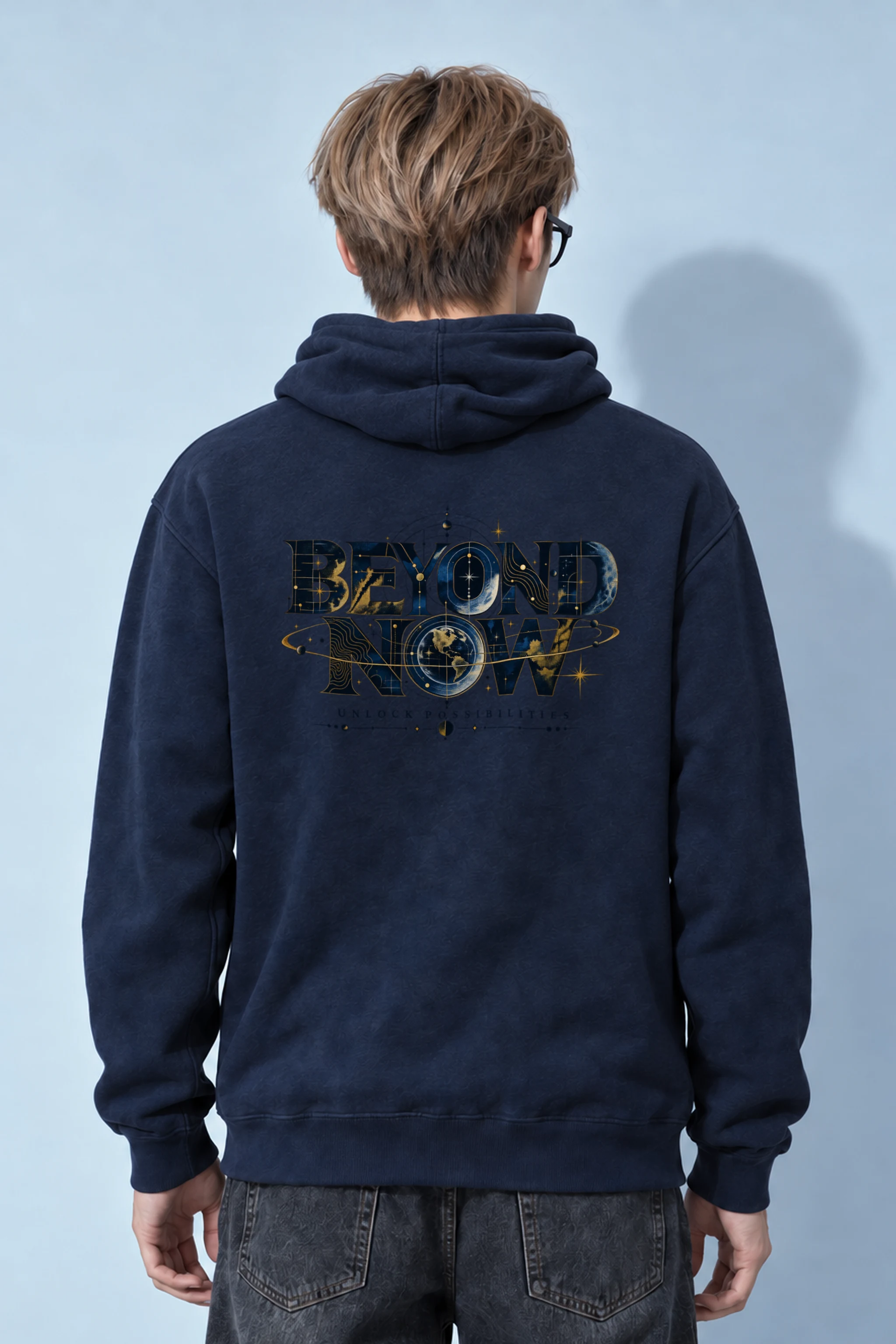 "Beyond Now" Heavy Blend Unisex Pullover Hoodie