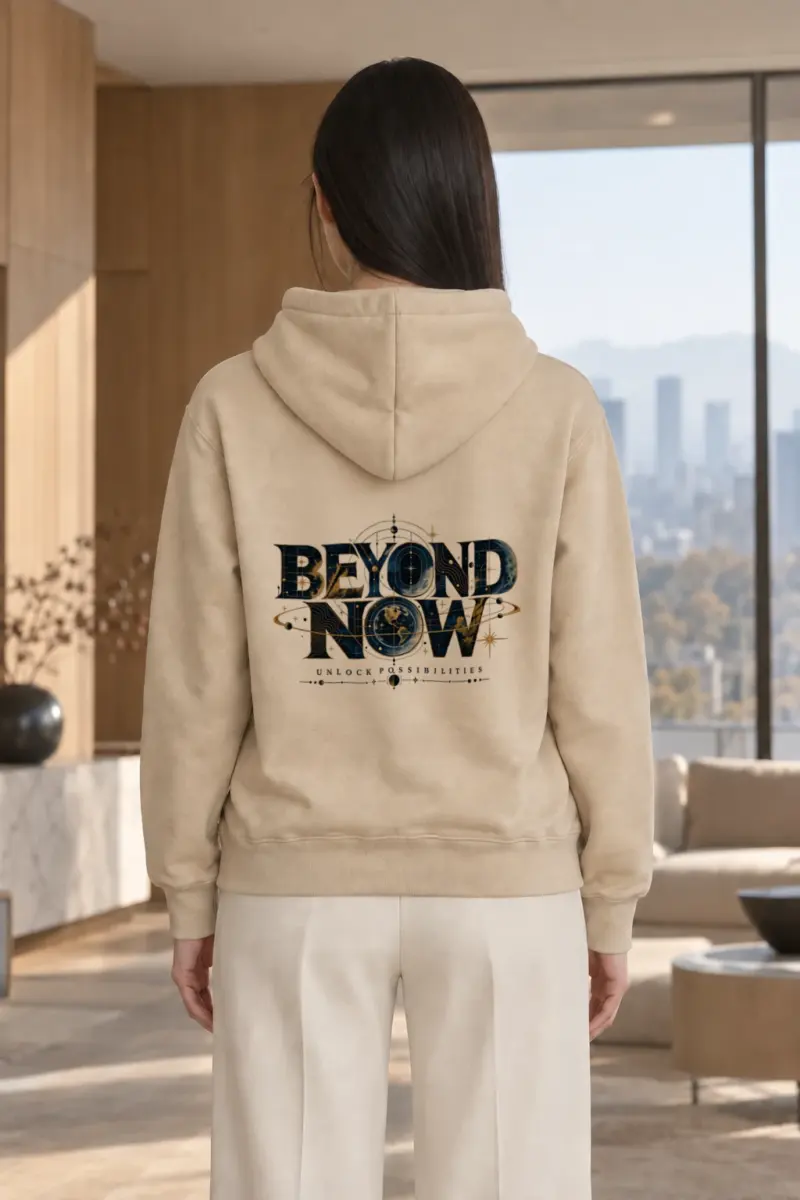 "Beyond Now" Heavy Blend Unisex Pullover Hoodie | Gildan 18500