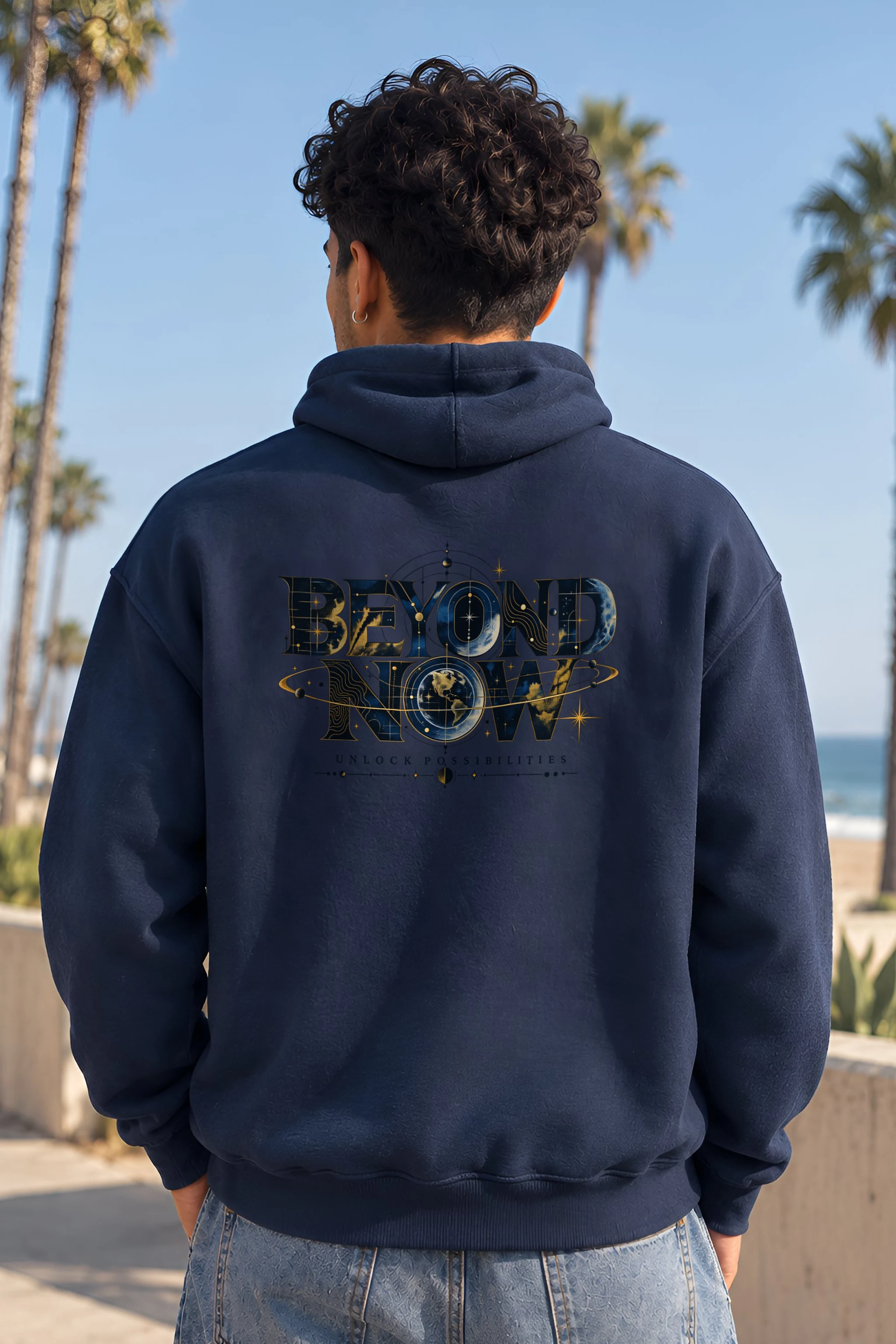 "Beyond Now" 1 Pullover Hoodie