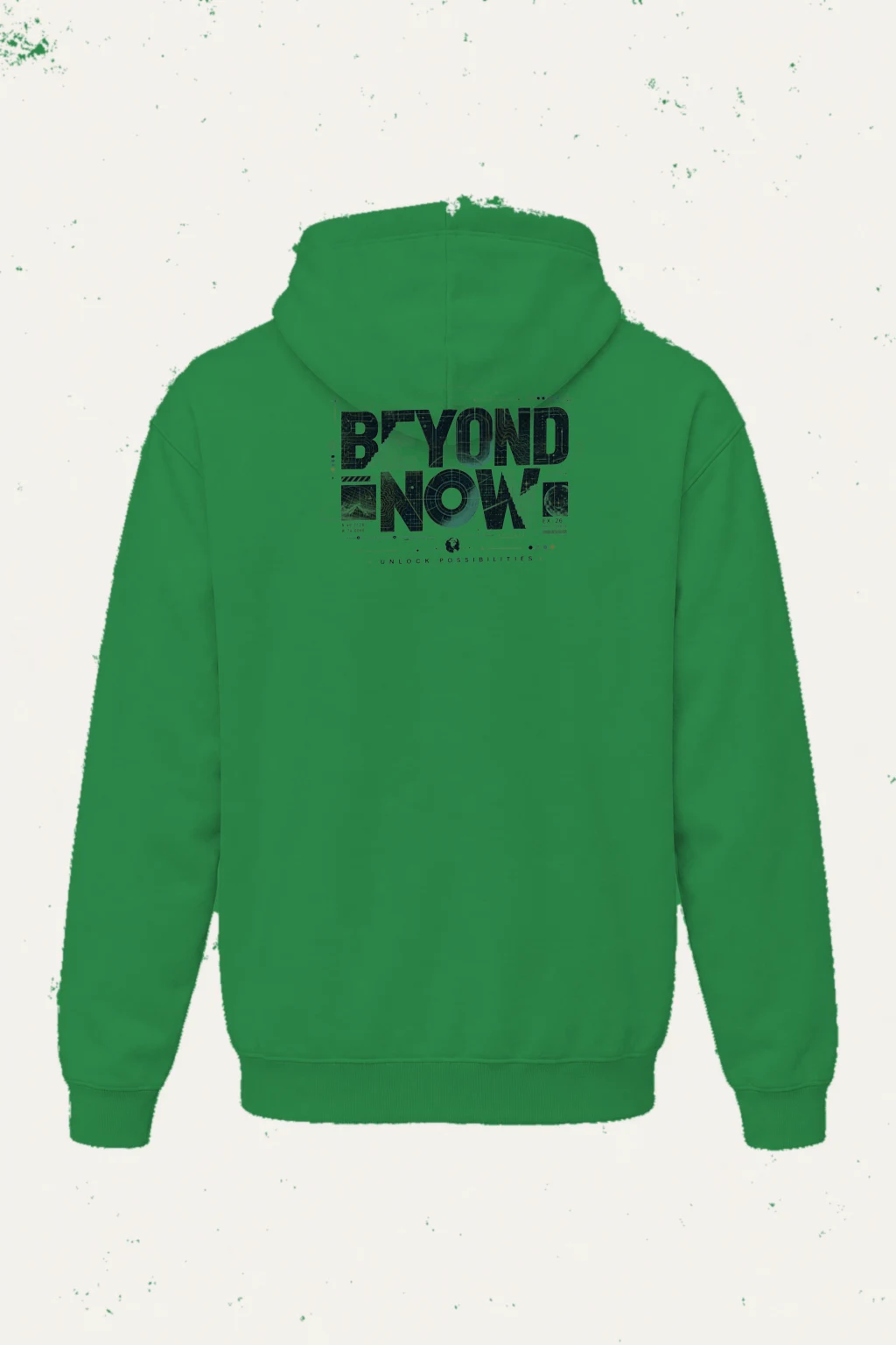"Beyond Now" Heavy Blend Unisex Pullover Hoodie | Gildan 18500