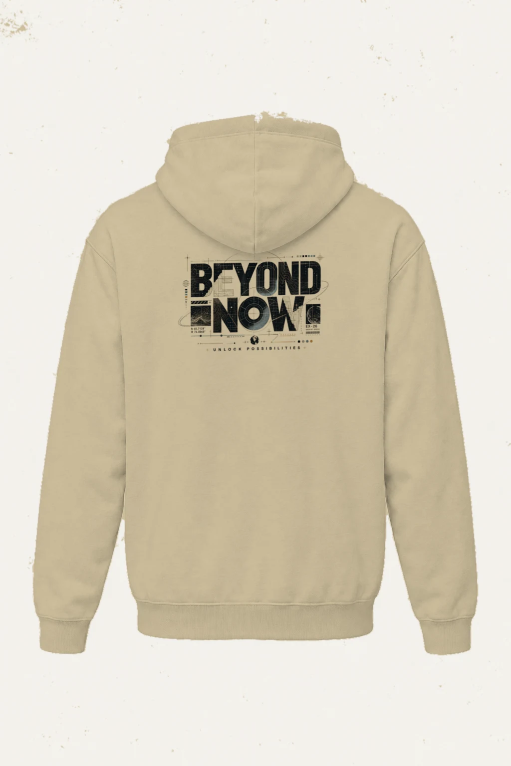 "Beyond Now" Heavy Blend Unisex Pullover Hoodie | Gildan 18500