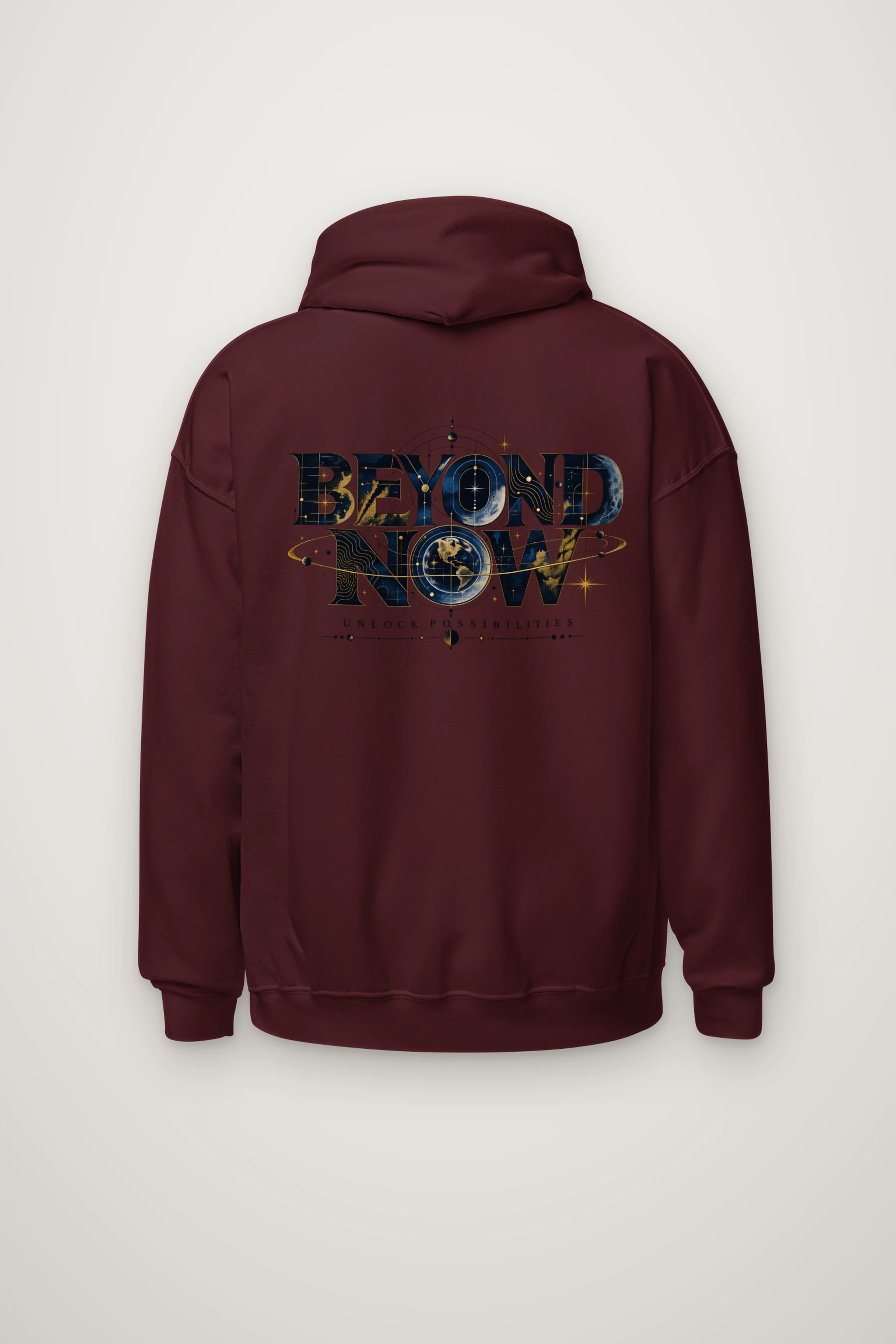 "Beyond Now" Heavy Blend Unisex Pullover Hoodie