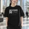 "Beyond Now" Heavyweight Unisex Crewneck T-shirt | Gildan 5000