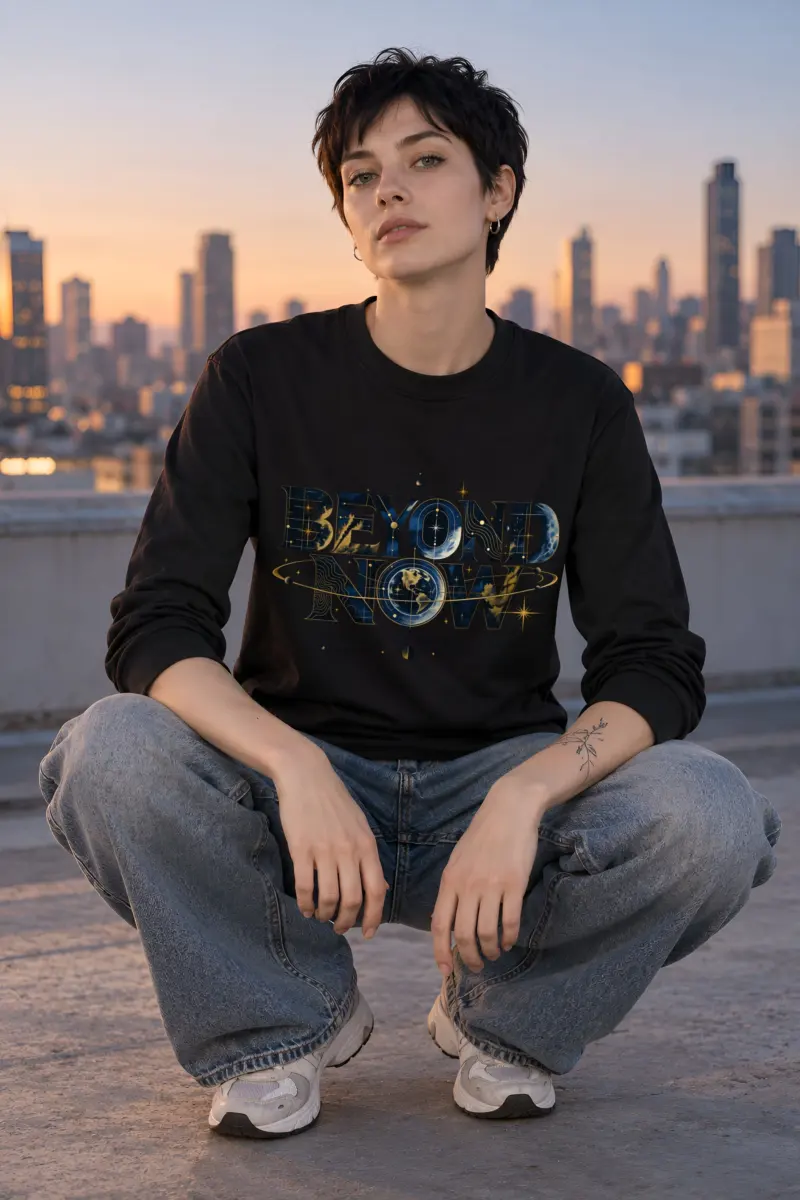 "Beyond Now" Unisex Longsleeve T-shirt