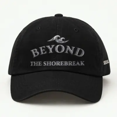 "Beyond the Shorebreak" Classic Dad Hat · Embroidered