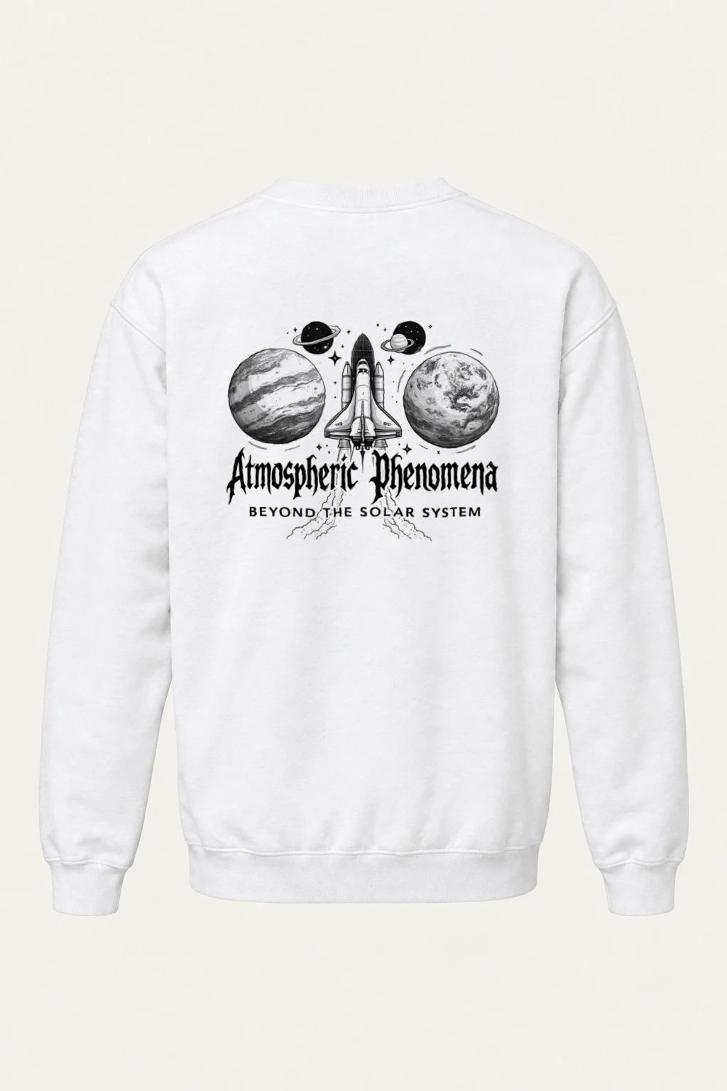 "Beyond The Solar System" Heavy Blend Unisex Crewneck Sweatshirt | Gildan 18000