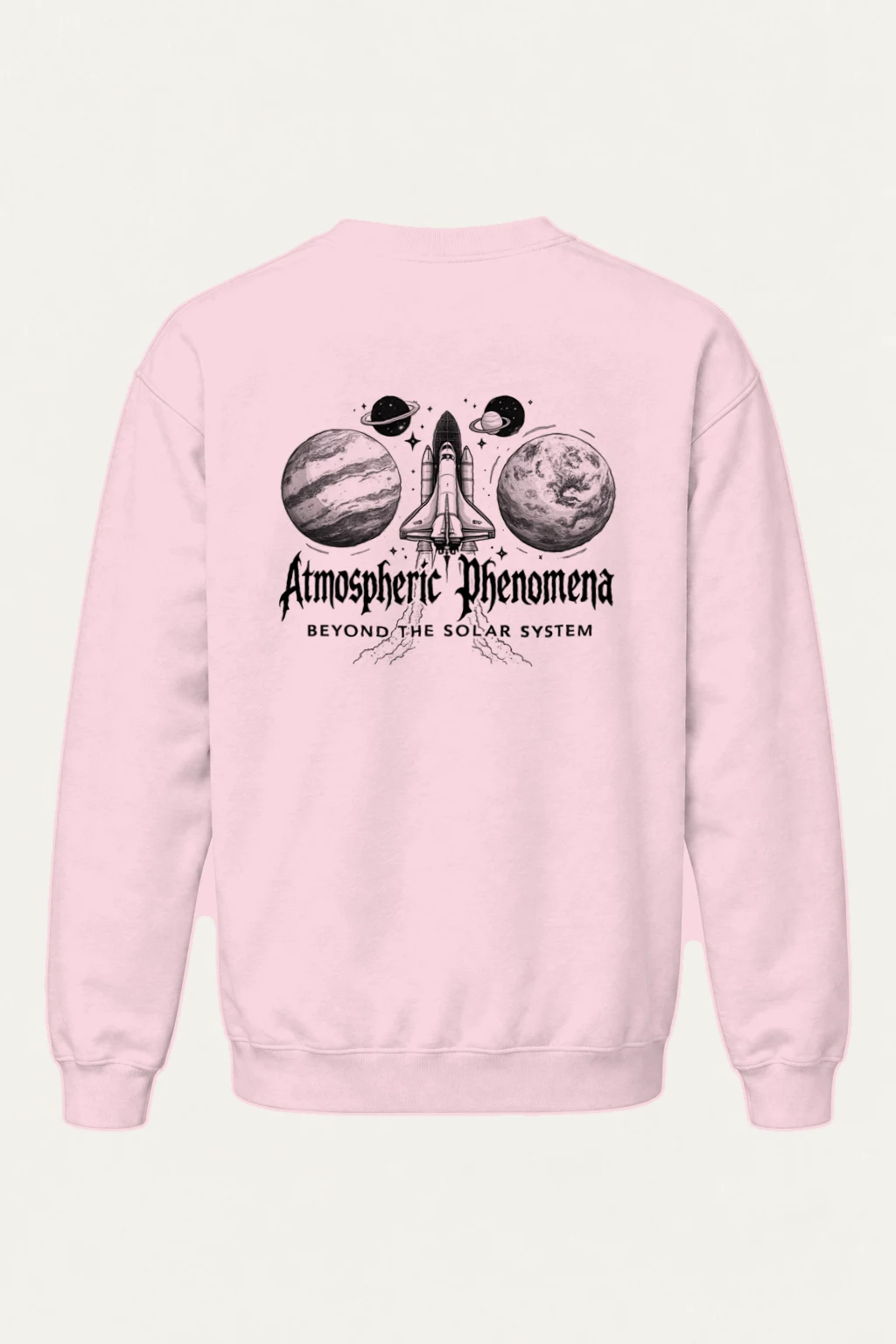 "Beyond The Solar System" Heavy Blend Unisex Crewneck Sweatshirt | Gildan 18000