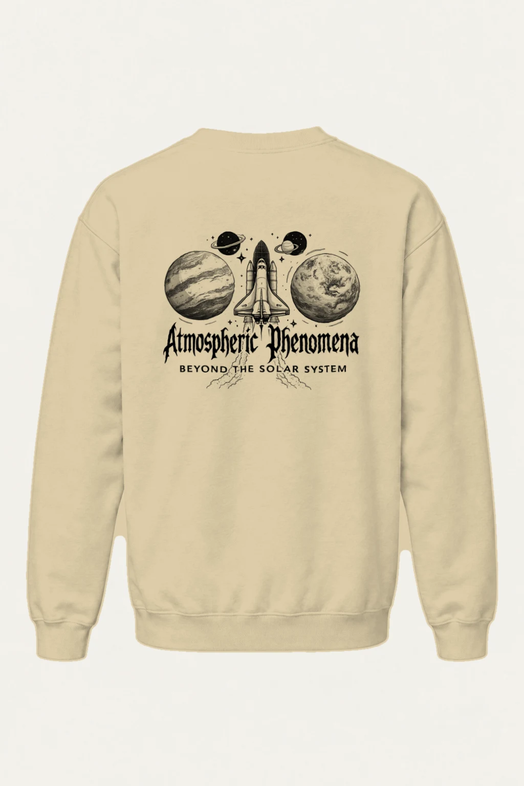 "Beyond The Solar System" Heavy Blend Unisex Crewneck Sweatshirt | Gildan 18000