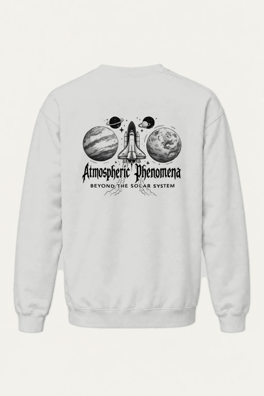 "Beyond The Solar System" Heavy Blend Unisex Crewneck Sweatshirt | Gildan 18000