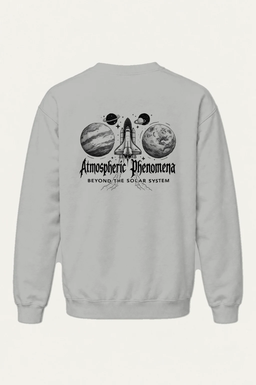"Beyond The Solar System" Heavy Blend Unisex Crewneck Sweatshirt | Gildan 18000