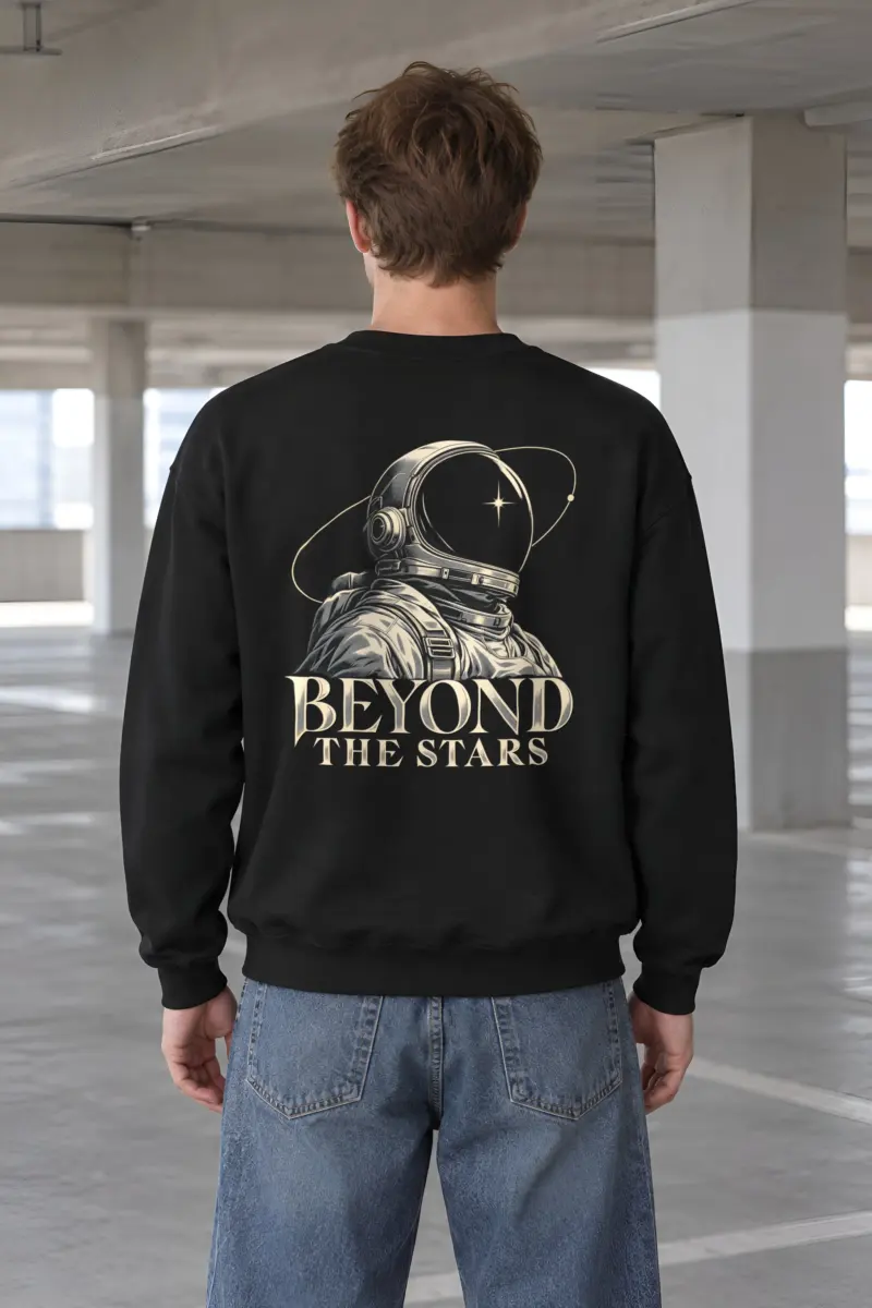 "Beyond The Stars" Heavy Blend Unisex Crewneck Sweatshirt