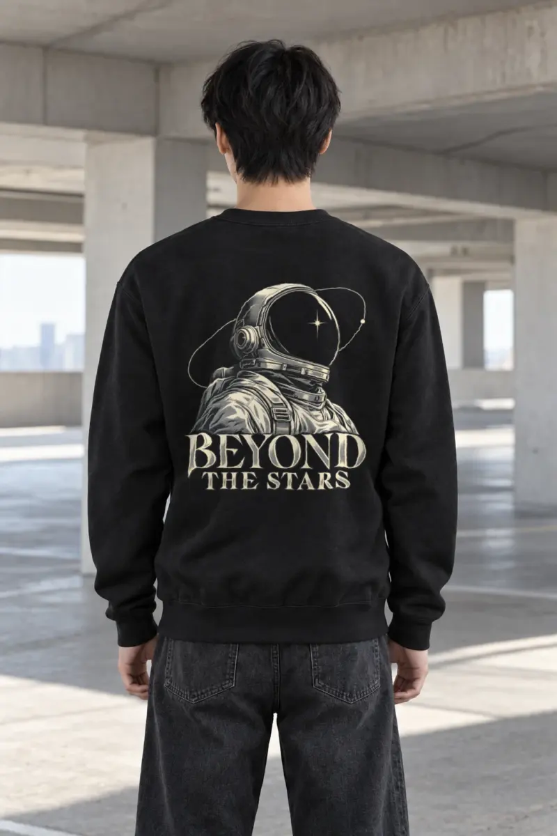 "Beyond The Stars" Heavy Blend Unisex Crewneck Sweatshirt | Gildan 18000