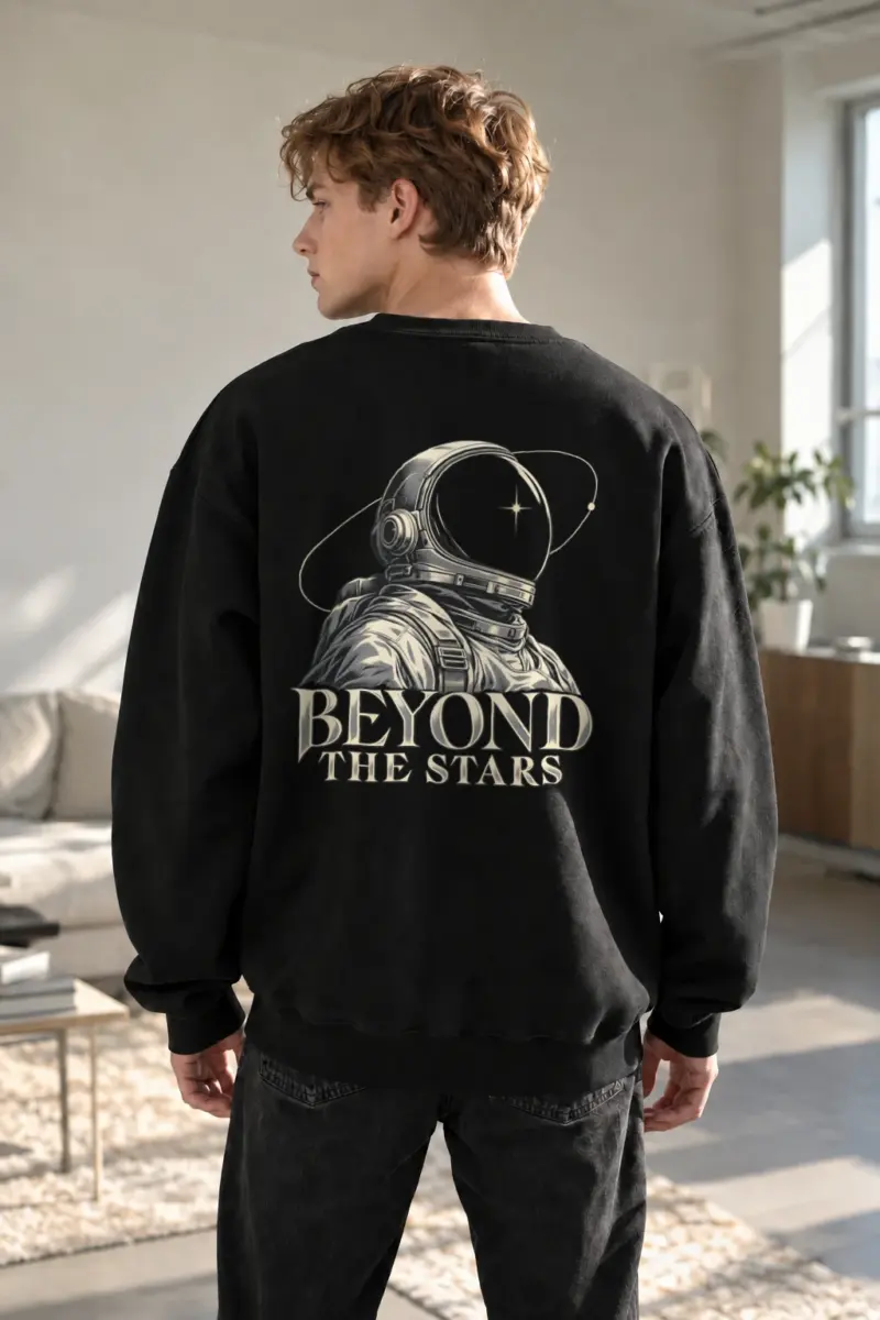 "Beyond The Stars" Heavy Blend Unisex Crewneck Sweatshirt | Gildan 18000