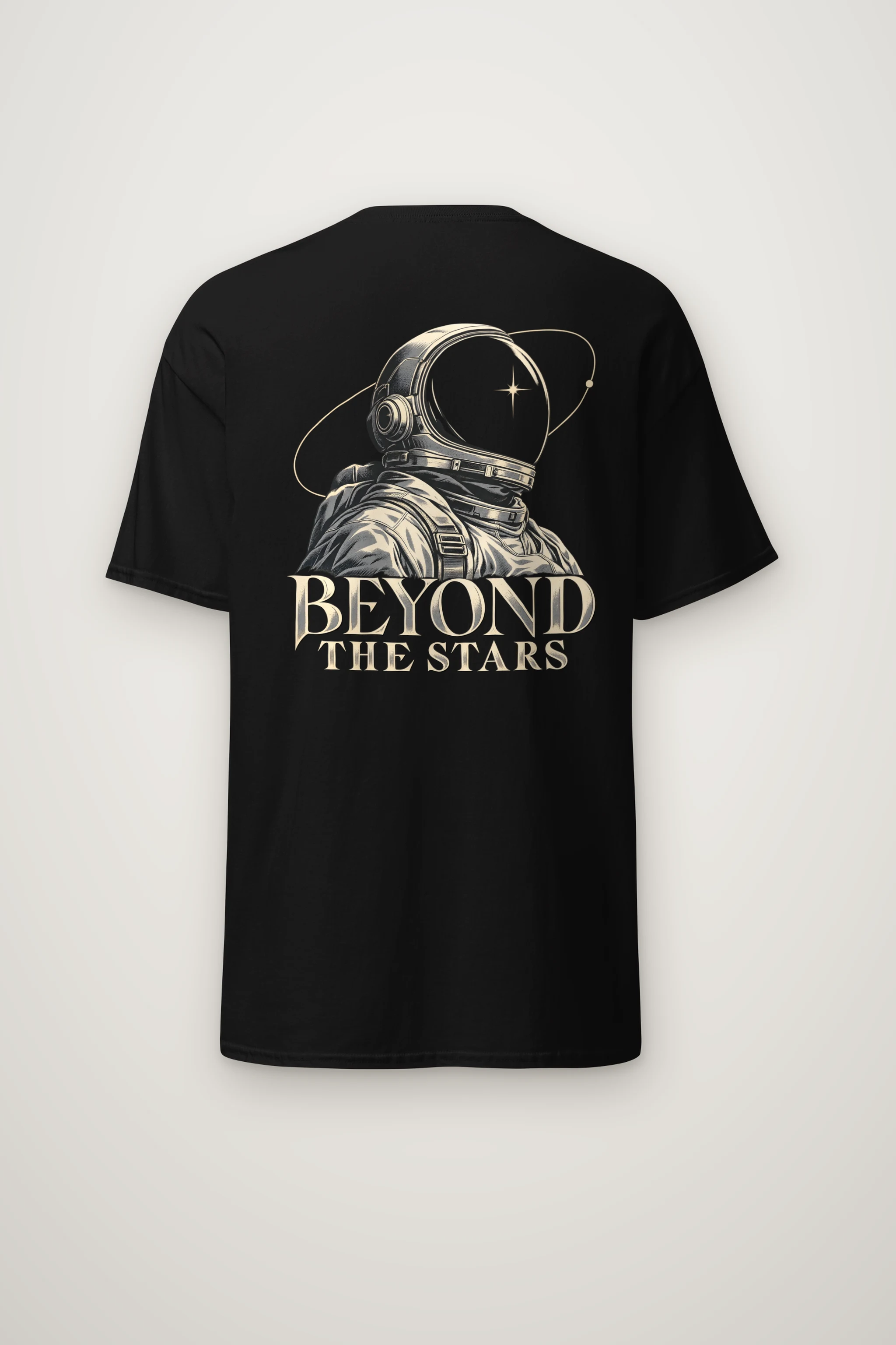 "Beyond The Stars" Heavyweight Unisex Crewneck T-shirt