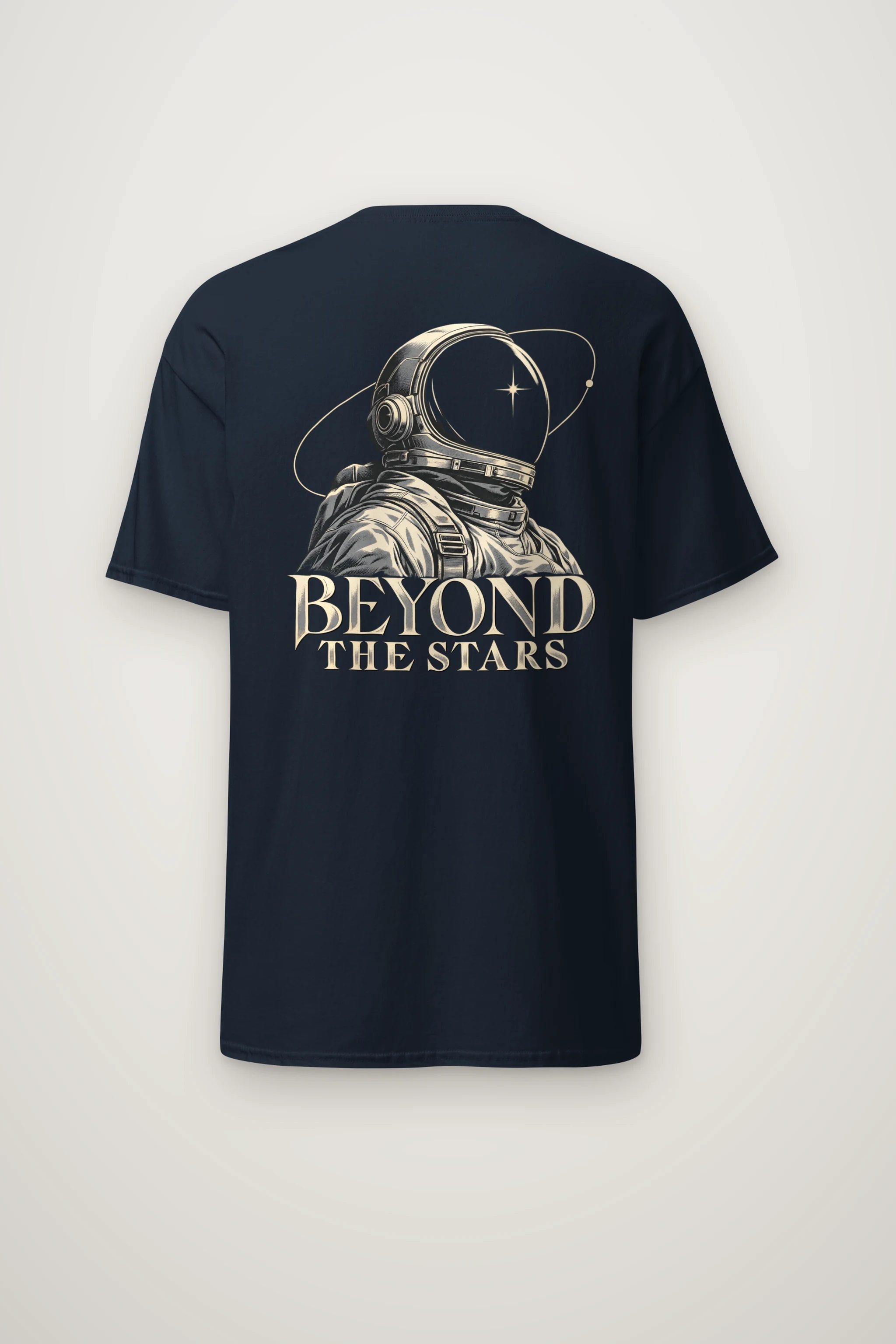 "Beyond The Stars" Heavyweight Unisex Crewneck T-shirt
