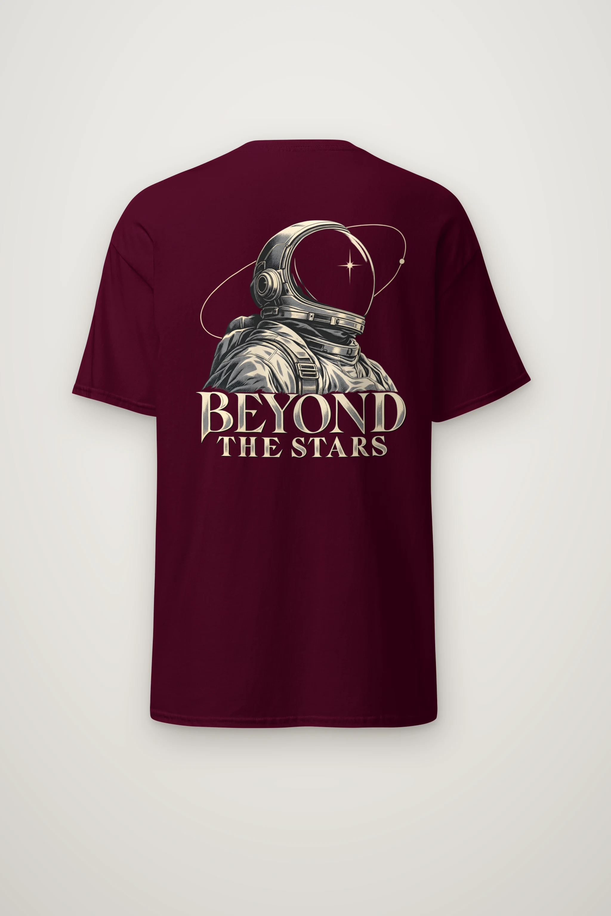 "Beyond The Stars" Heavyweight Unisex Crewneck T-shirt