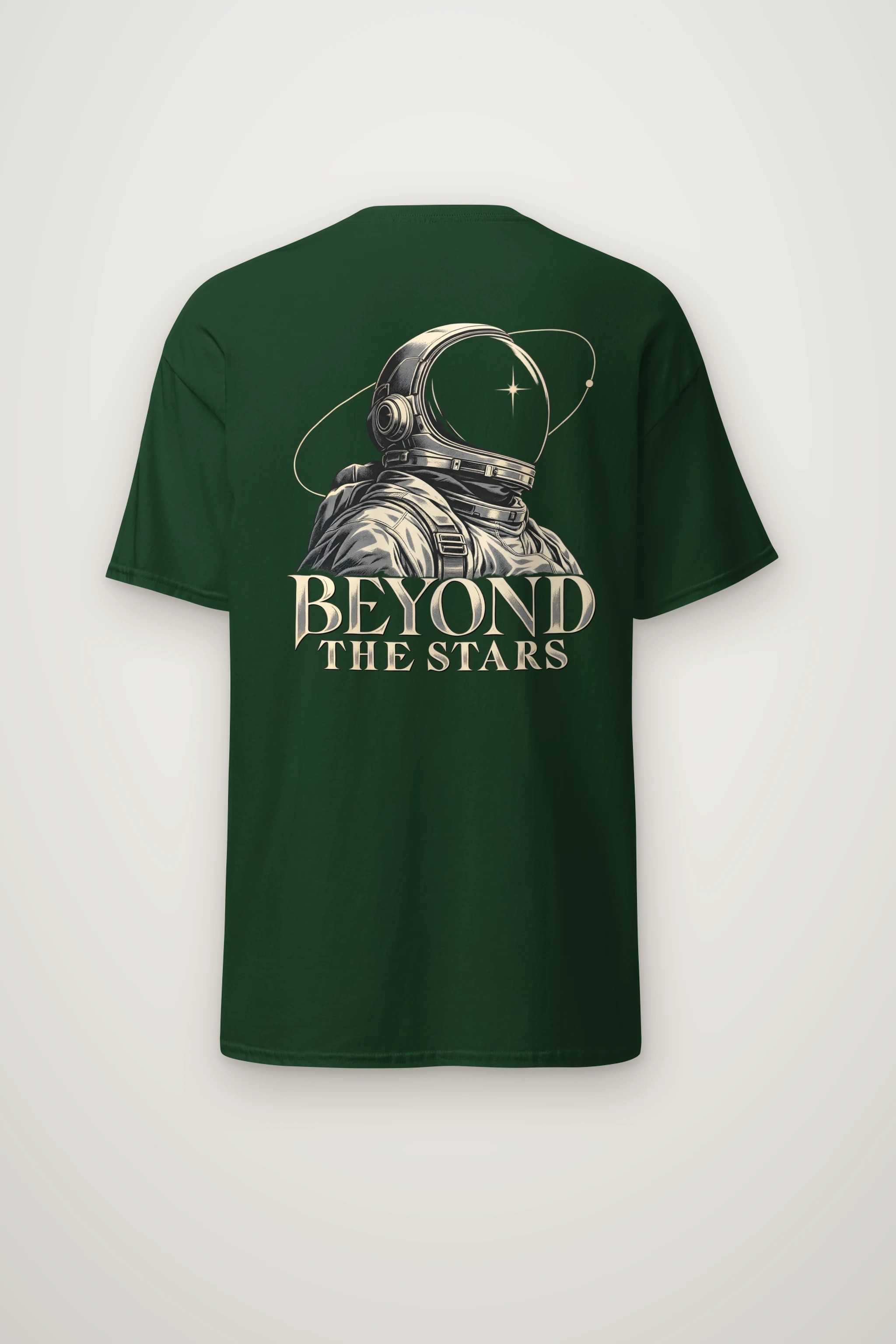 "Beyond The Stars" Heavyweight Unisex Crewneck T-shirt