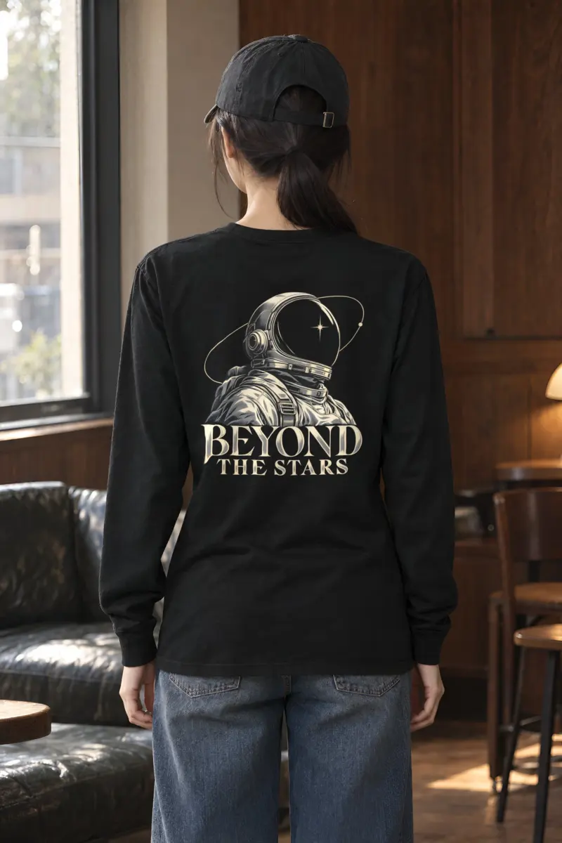 "Beyond The Stars" Unisex Longsleeve T-shirt