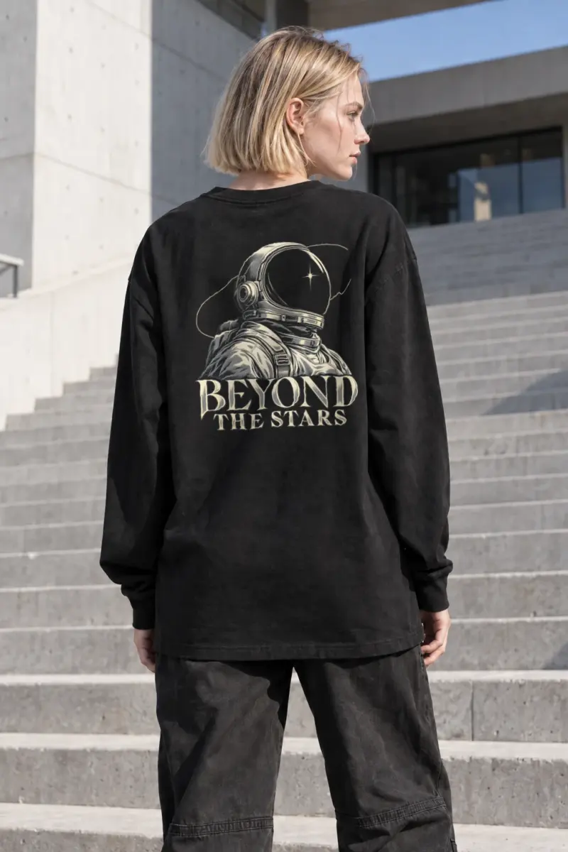 "Beyond The Stars" Unisex Longsleeve T-shirt | Gildan 2400