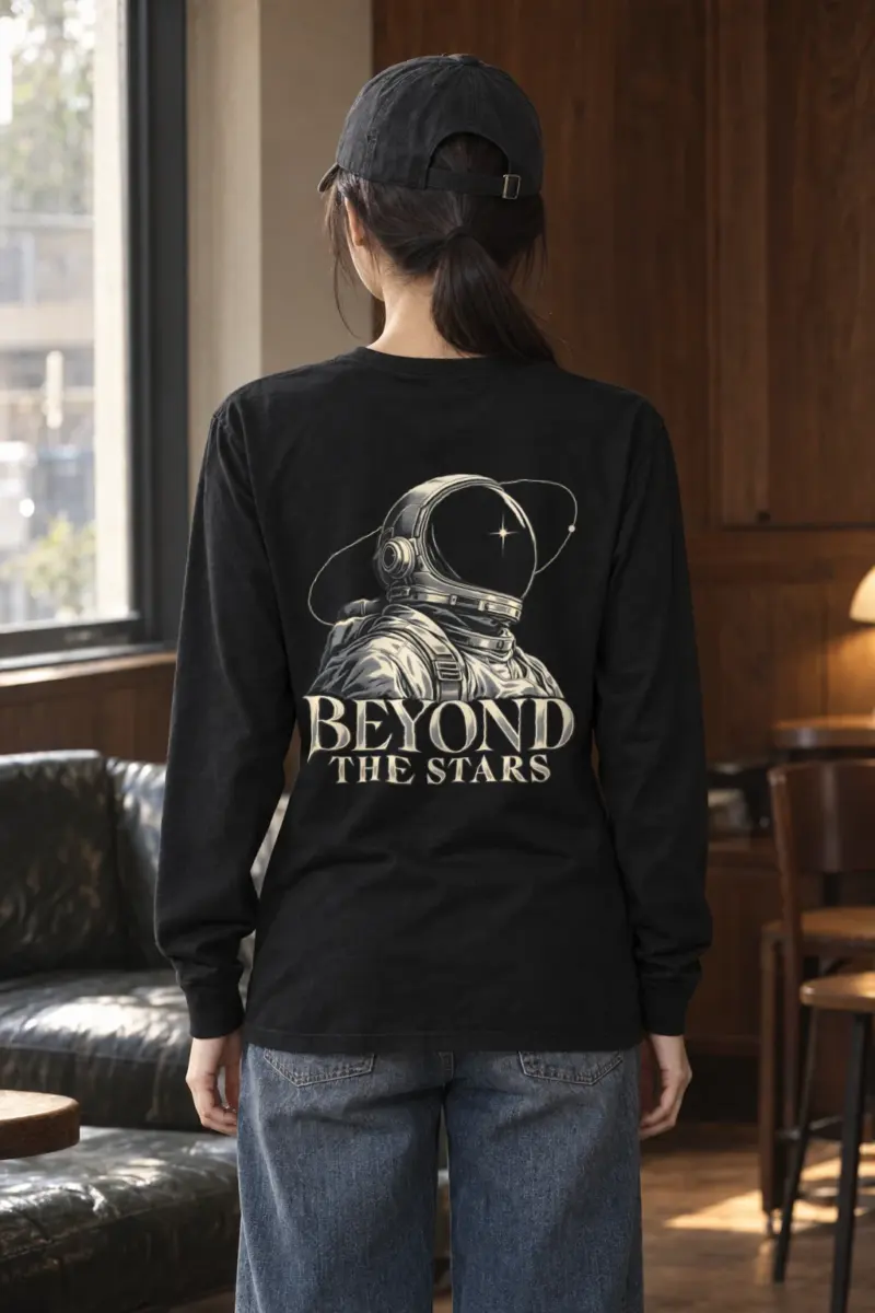 "Beyond The Stars" Unisex Longsleeve T-shirt