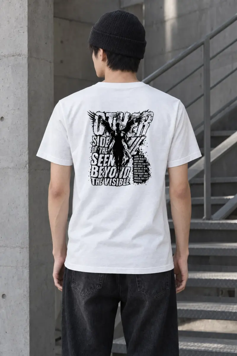 "Beyond The Visible" Heavyweight Unisex Crewneck T-shirt