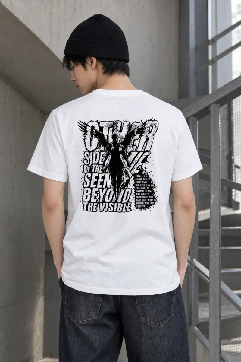 "Beyond The Visible" Heavyweight Unisex Crewneck T-shirt | Gildan 5000