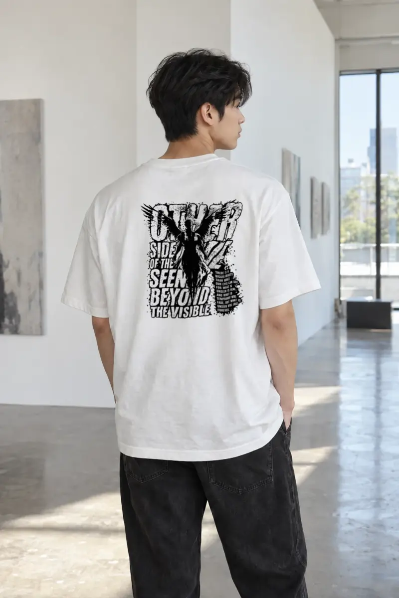 "Beyond The Visible" Heavyweight Unisex Crewneck T-shirt | Gildan 5000