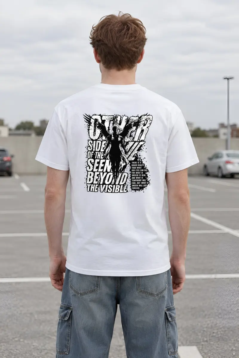 "Beyond The Visible" Heavyweight Unisex Crewneck T-shirt