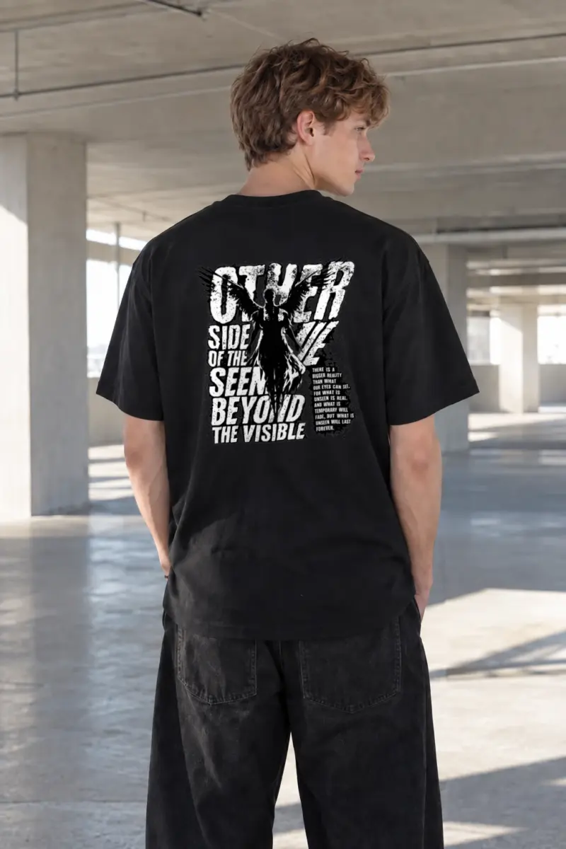 "Beyond The Visible" Heavyweight Unisex Crewneck T-shirt | Gildan 5000