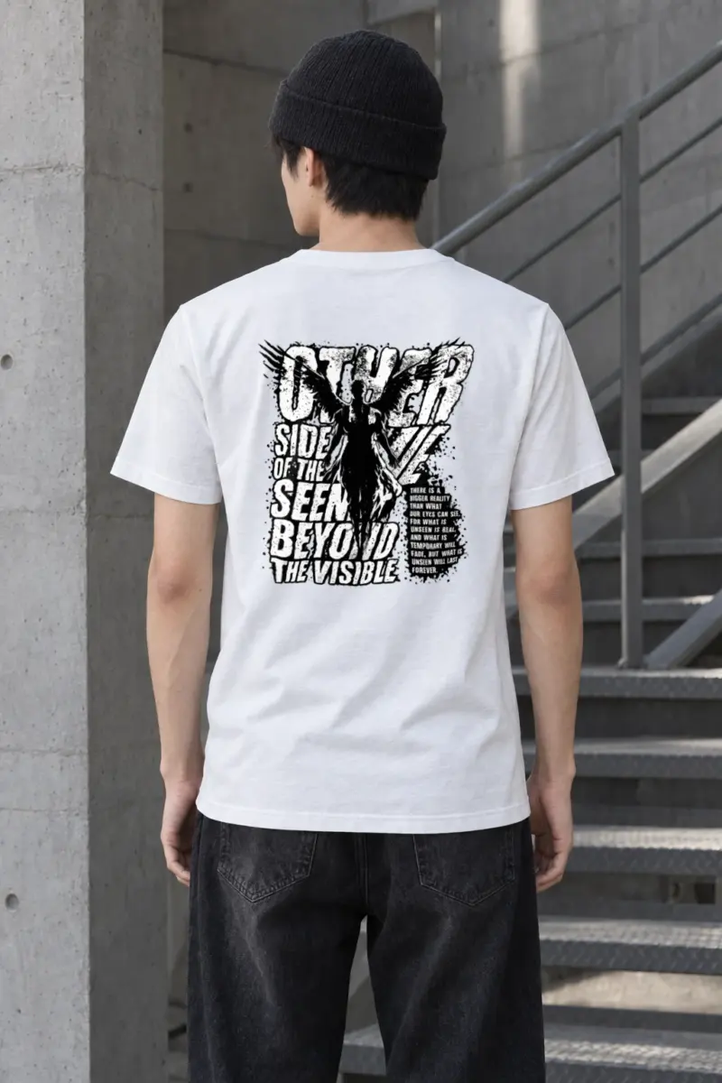 "Beyond The Visible" Heavyweight Unisex Crewneck T-shirt