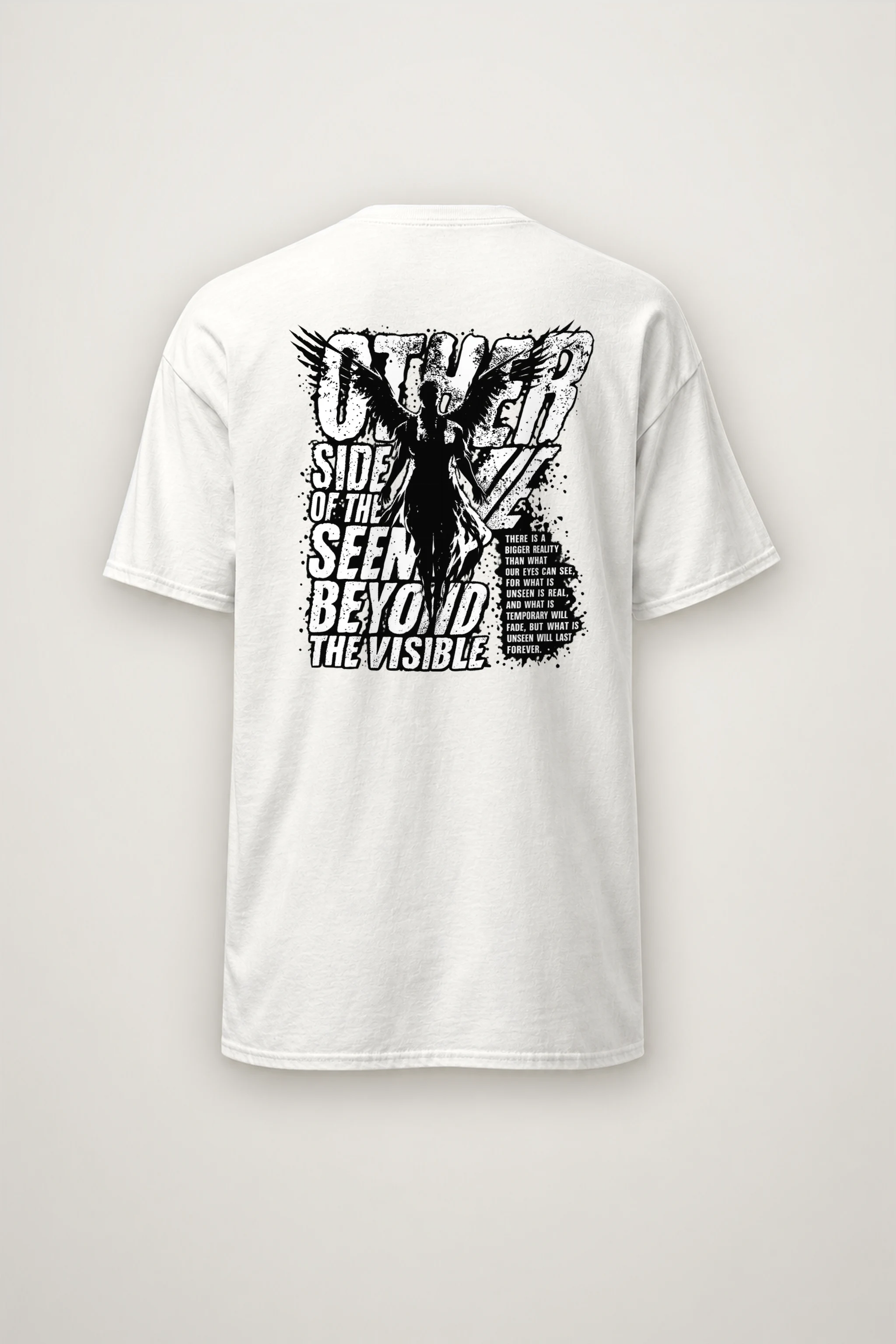 "Beyond The Visible" Heavyweight Unisex Crewneck T-shirt