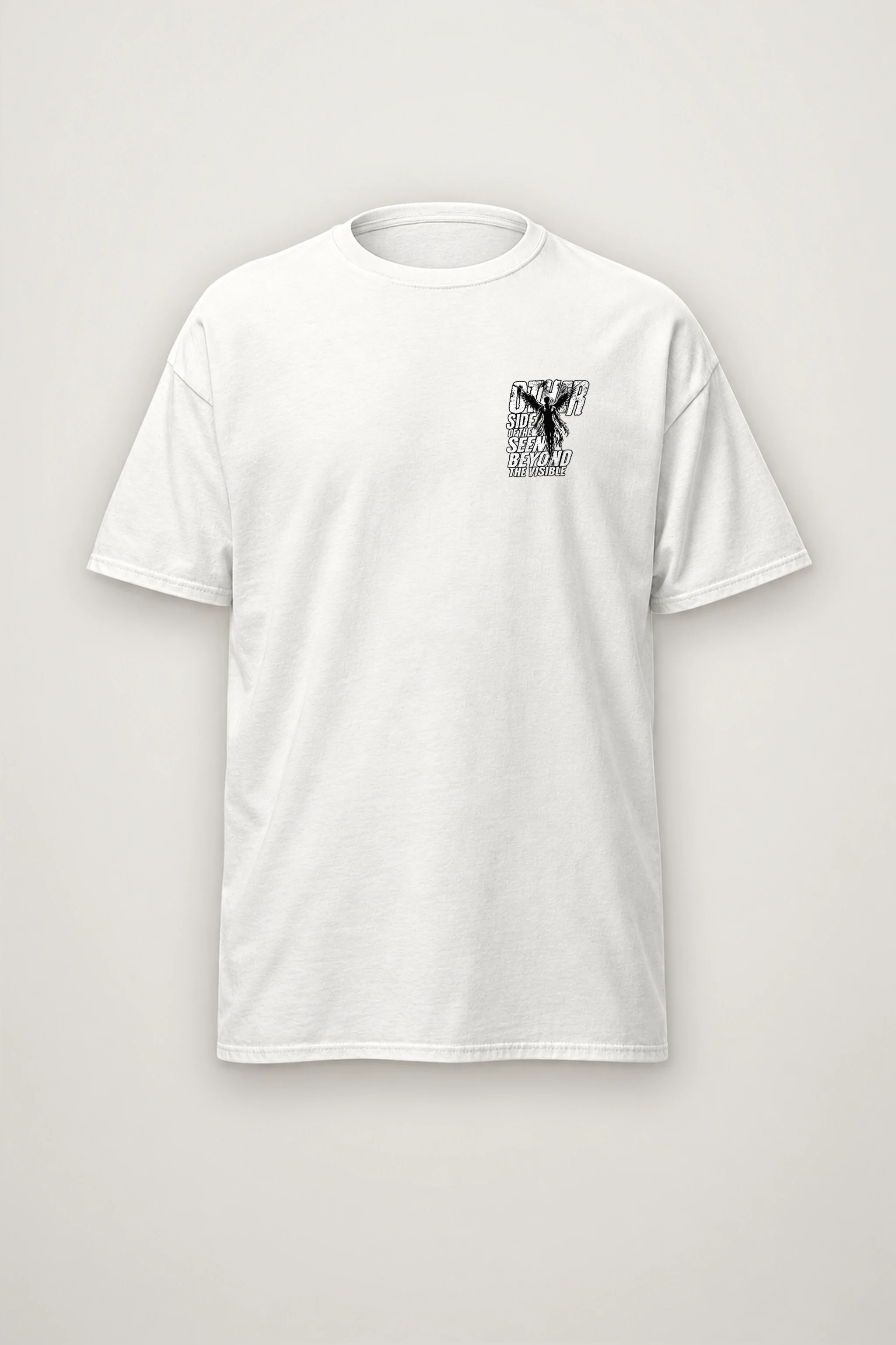 "Beyond The Visible" Heavyweight Unisex Crewneck T-shirt