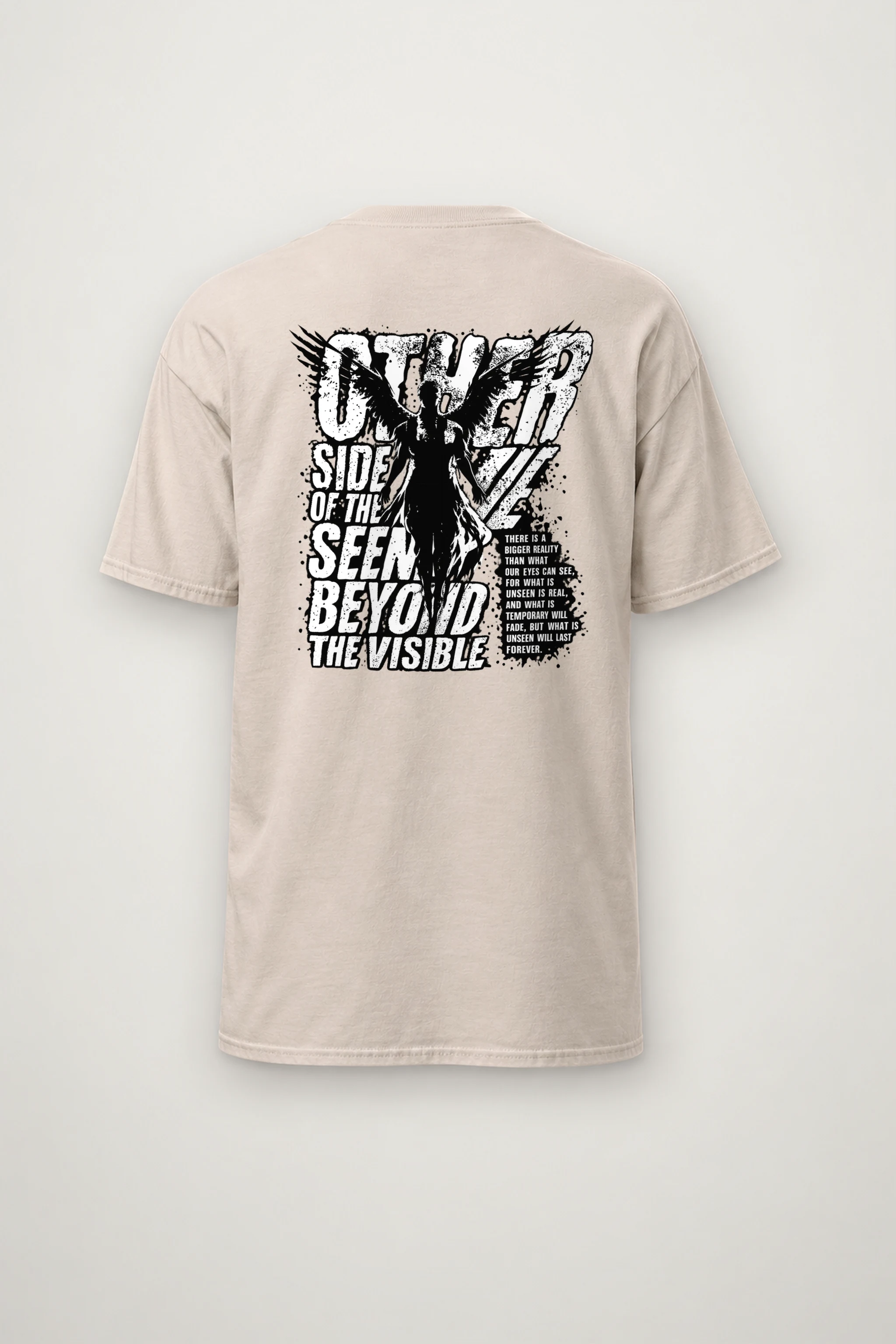 "Beyond The Visible" Heavyweight Unisex Crewneck T-shirt