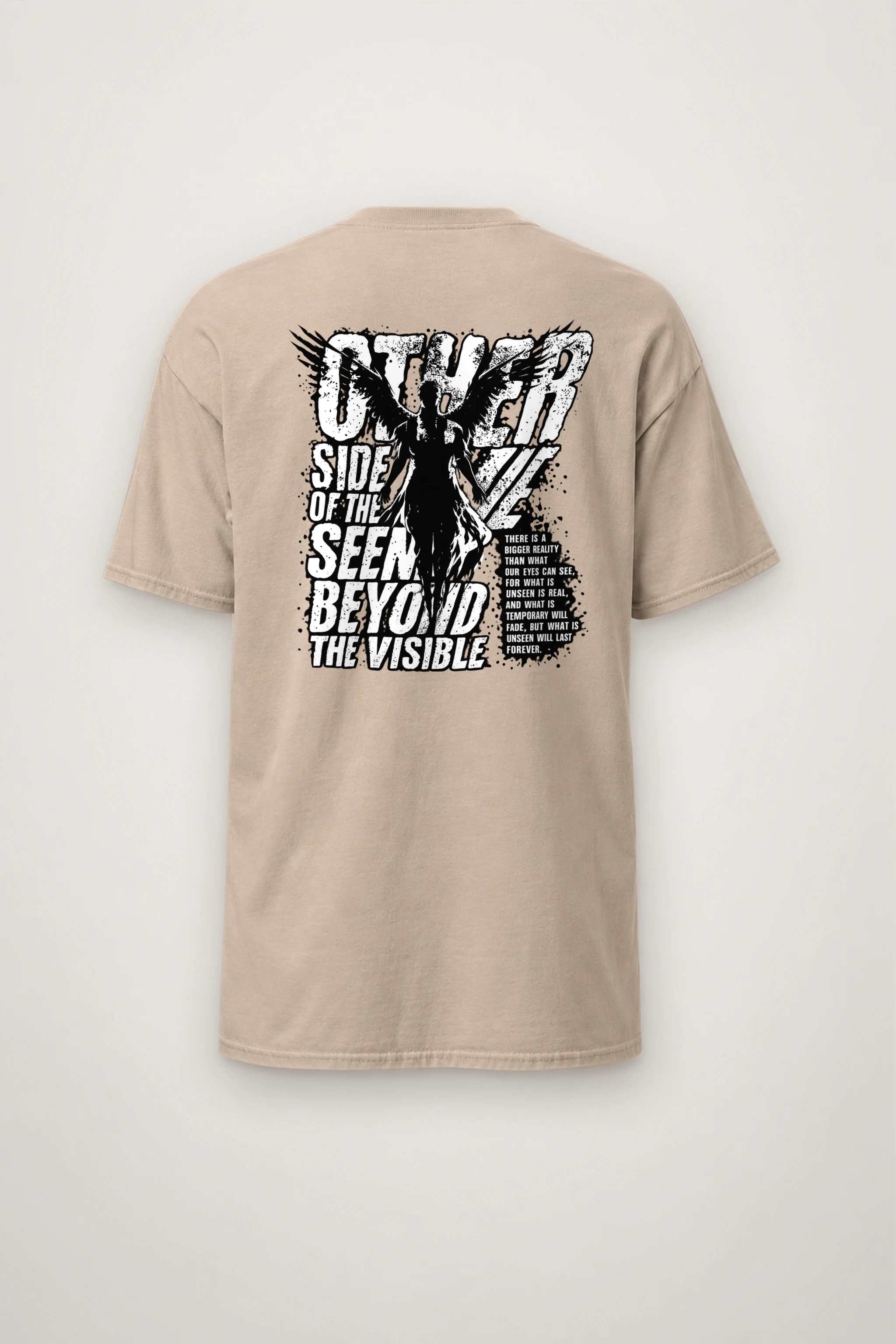 "Beyond The Visible" Heavyweight Unisex Crewneck T-shirt