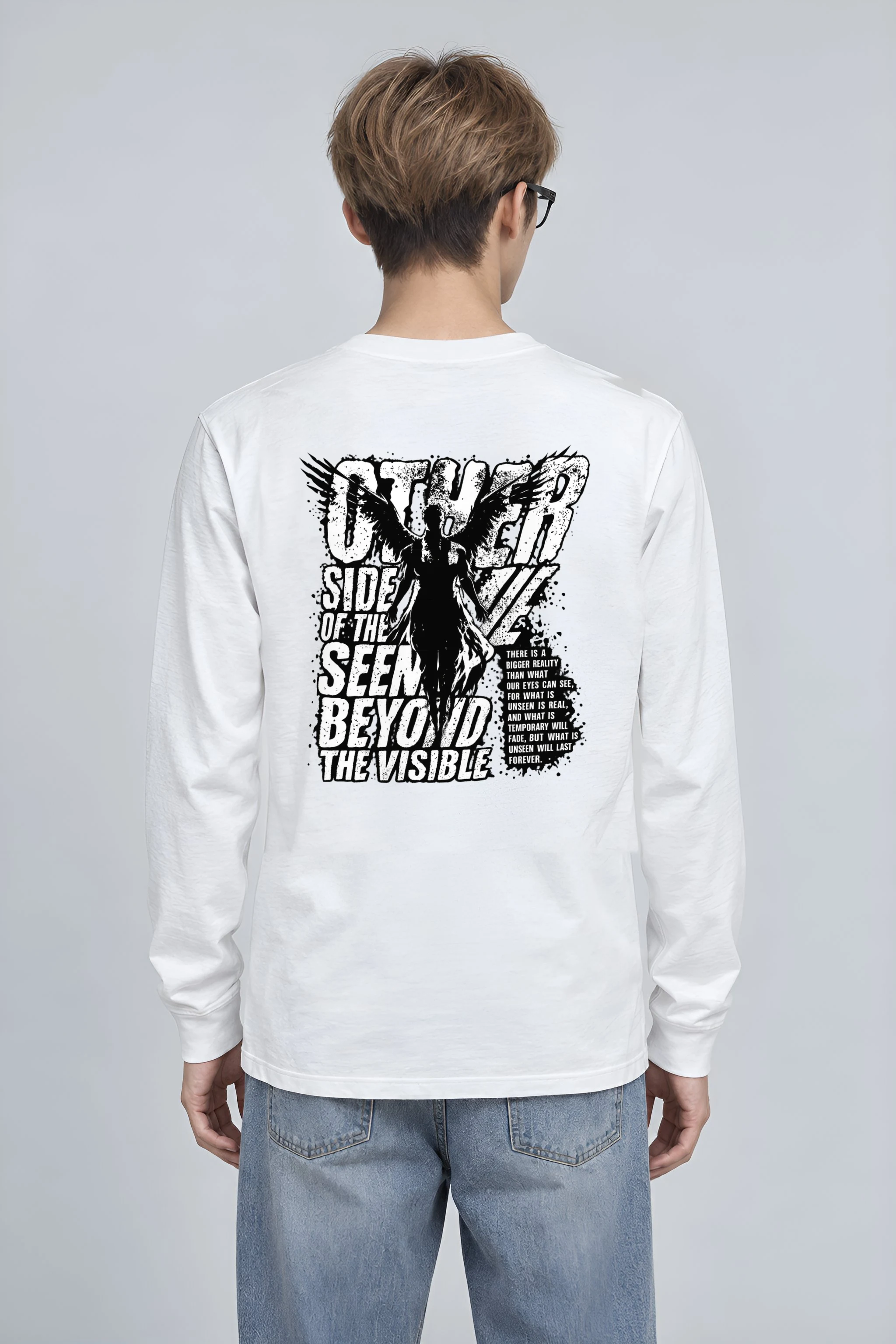 "Beyond The Visible" Unisex Longsleeve T-shirt