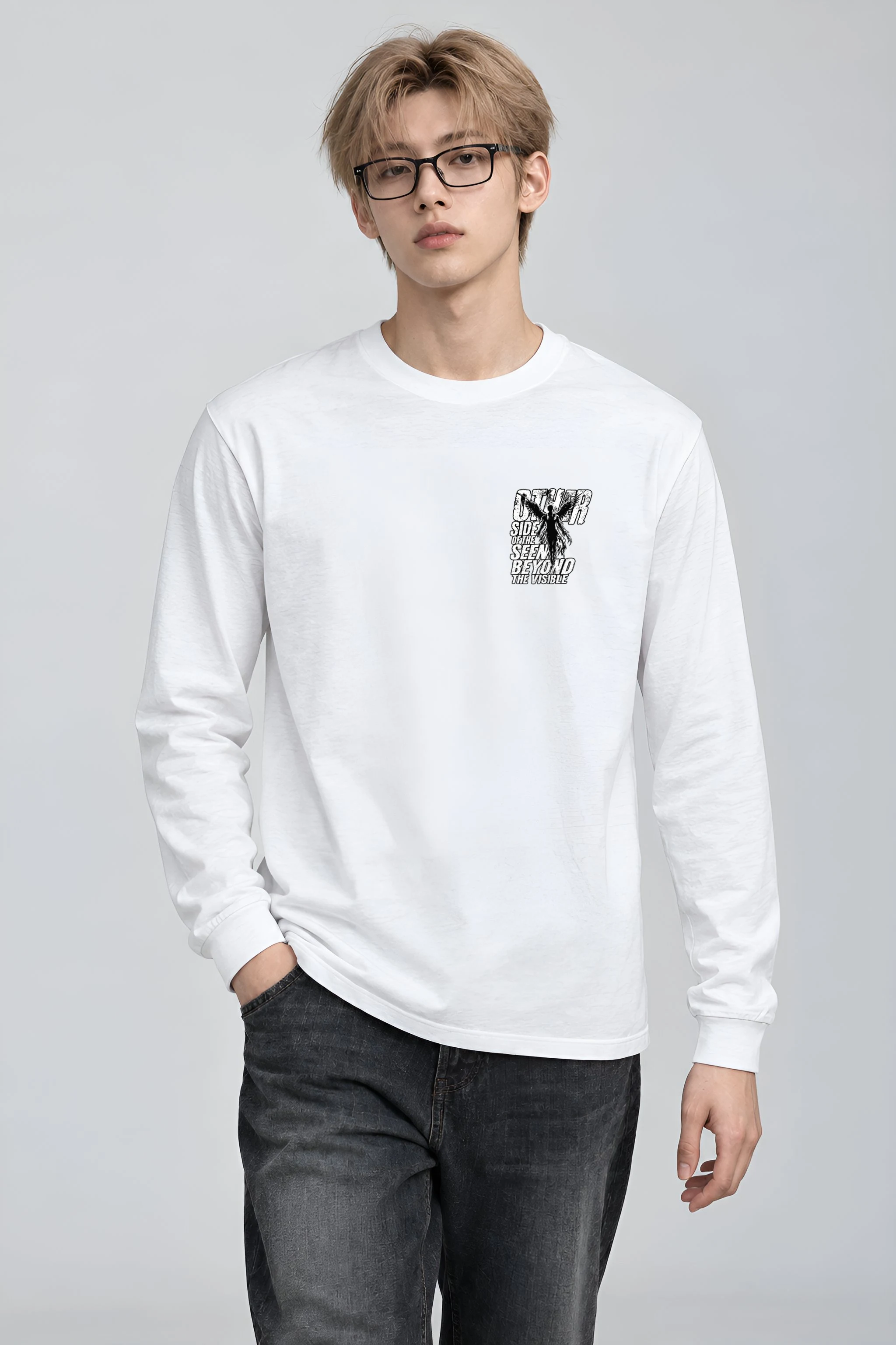 "Beyond The Visible" Unisex Longsleeve T-shirt