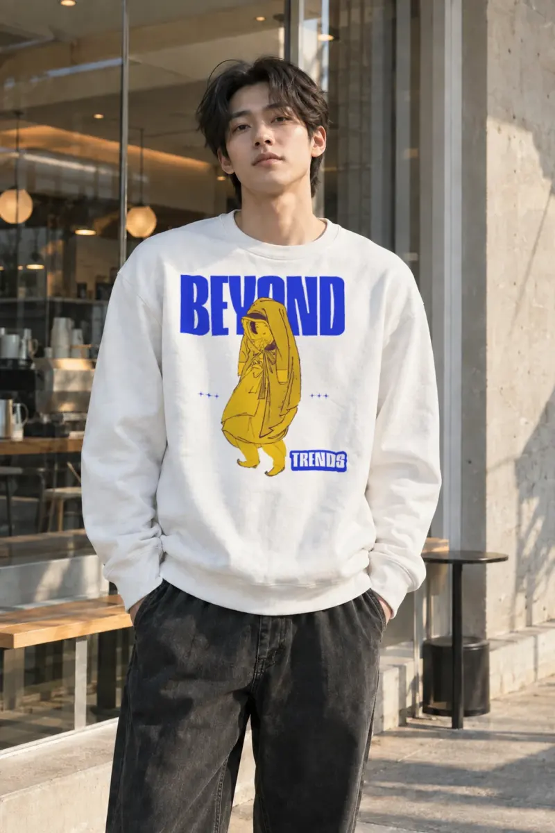 “Beyond Trends” Heavy Blend Unisex Crewneck Sweatshirt | Gildan 18000