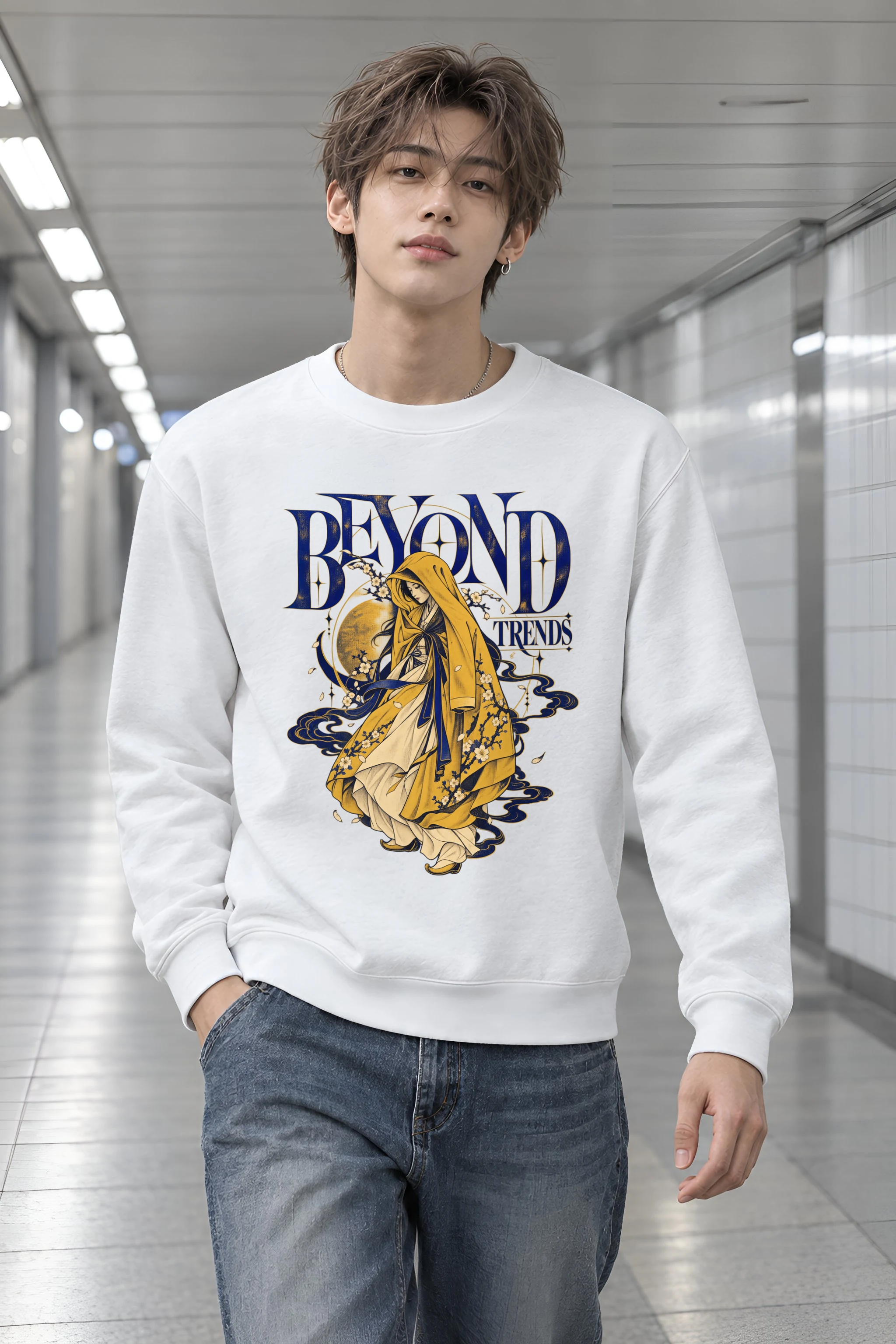 "Beyond Trends" Heavy Blend Unisex Crewneck Sweatshirt