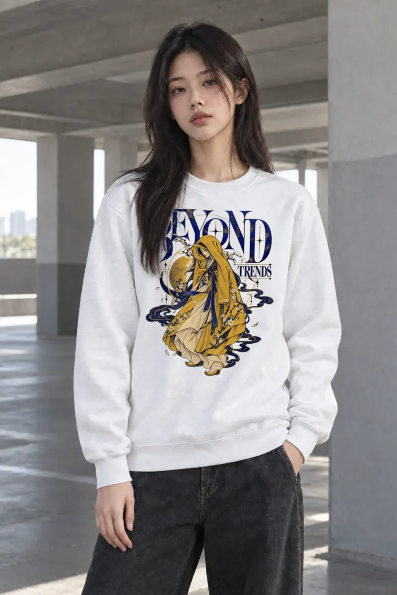 "Beyond Trends" Heavy Blend Unisex Crewneck Sweatshirt | Gildan 18000