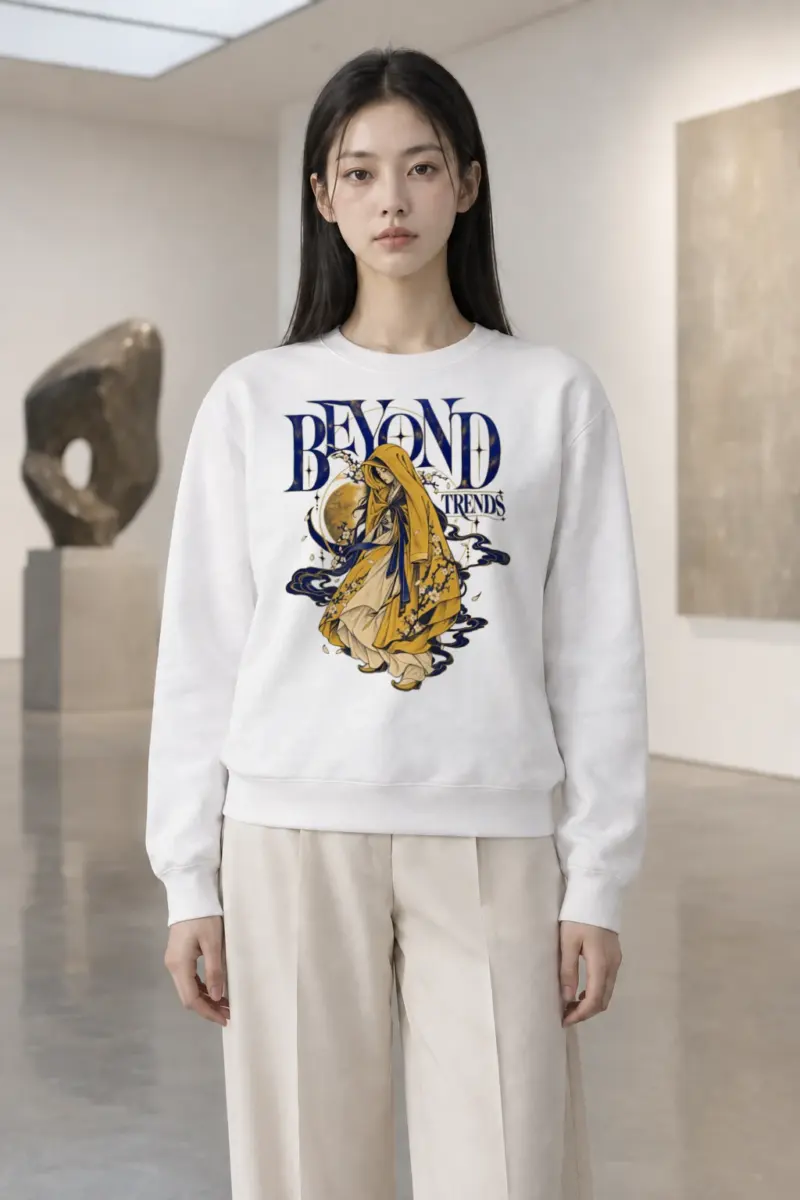"Beyond Trends" Heavy Blend Unisex Crewneck Sweatshirt | Gildan 18000