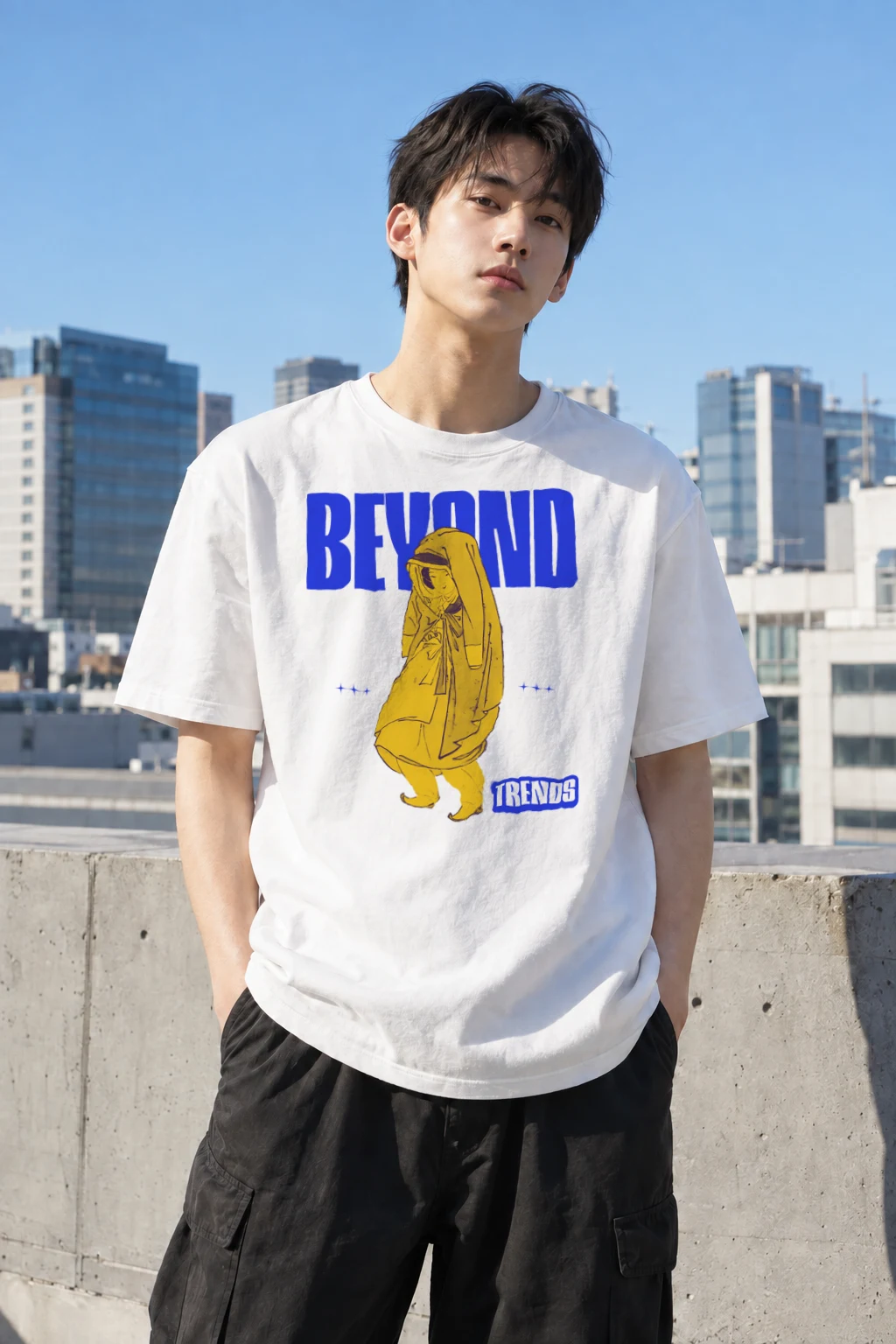 "Beyond Trends" Heavyweight Unisex Crewneck T-shirt | Gildan 5000