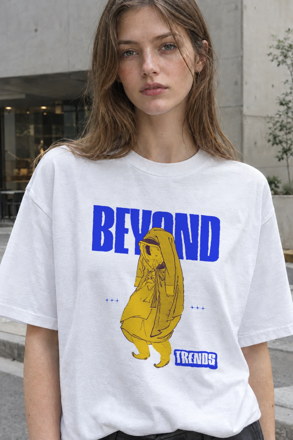 "Beyond Trends" Heavyweight Unisex Crewneck T-shirt | Gildan 5000