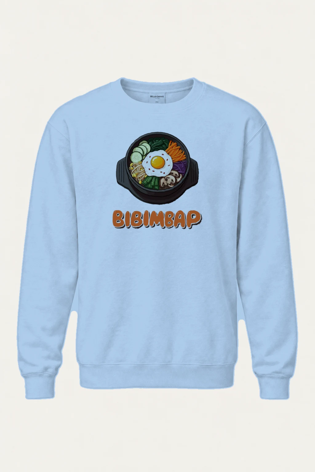 "Bibimbap Bowl" Heavy Blend Unisex Crewneck Sweatshirt | Gildan 18000